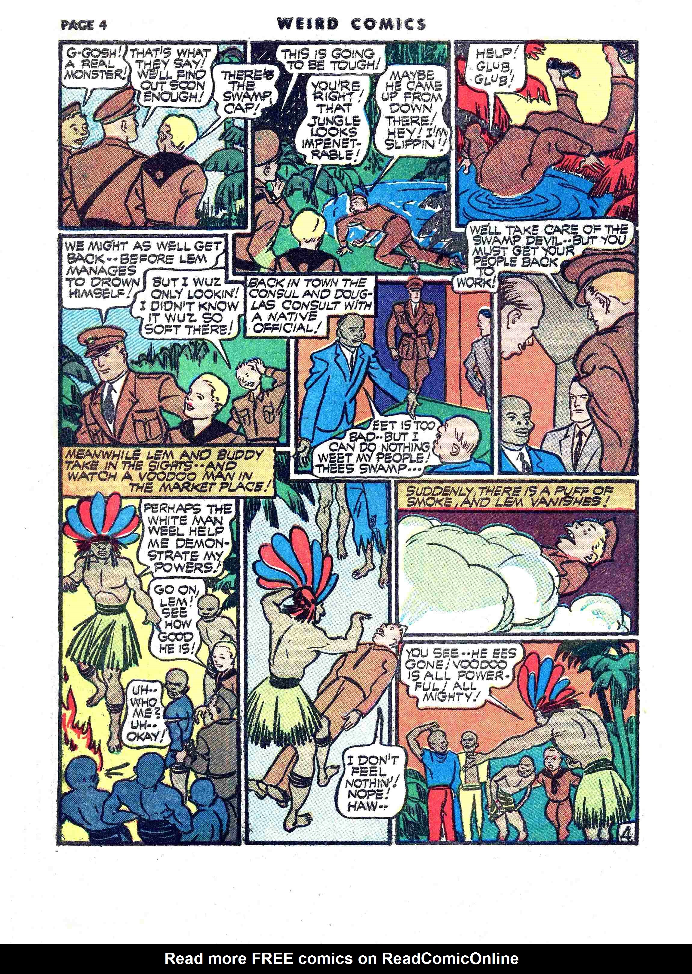 Read online Weird Comics comic -  Issue #18 - 6