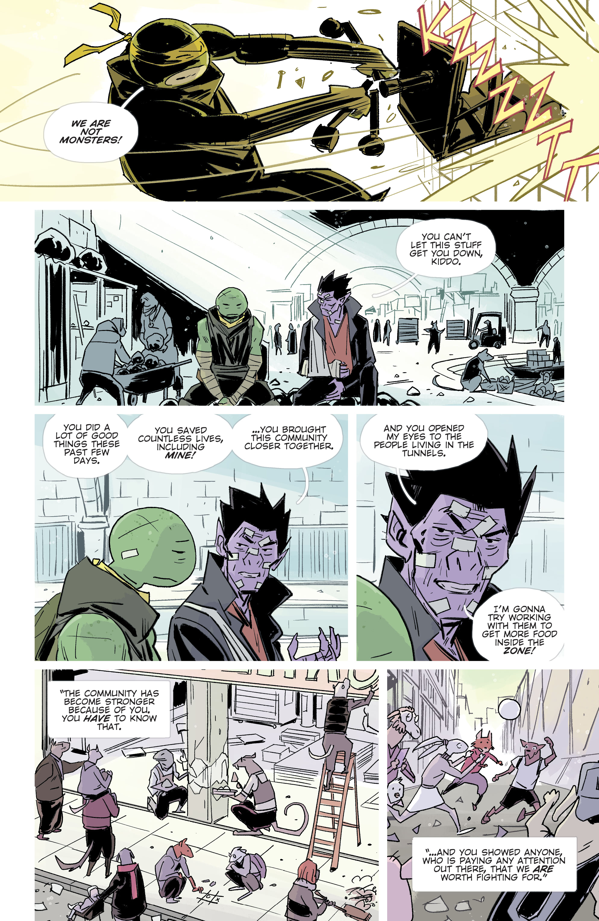 Read online Teenage Mutant Ninja Turtles: Jennika II comic -  Issue #3 - 25