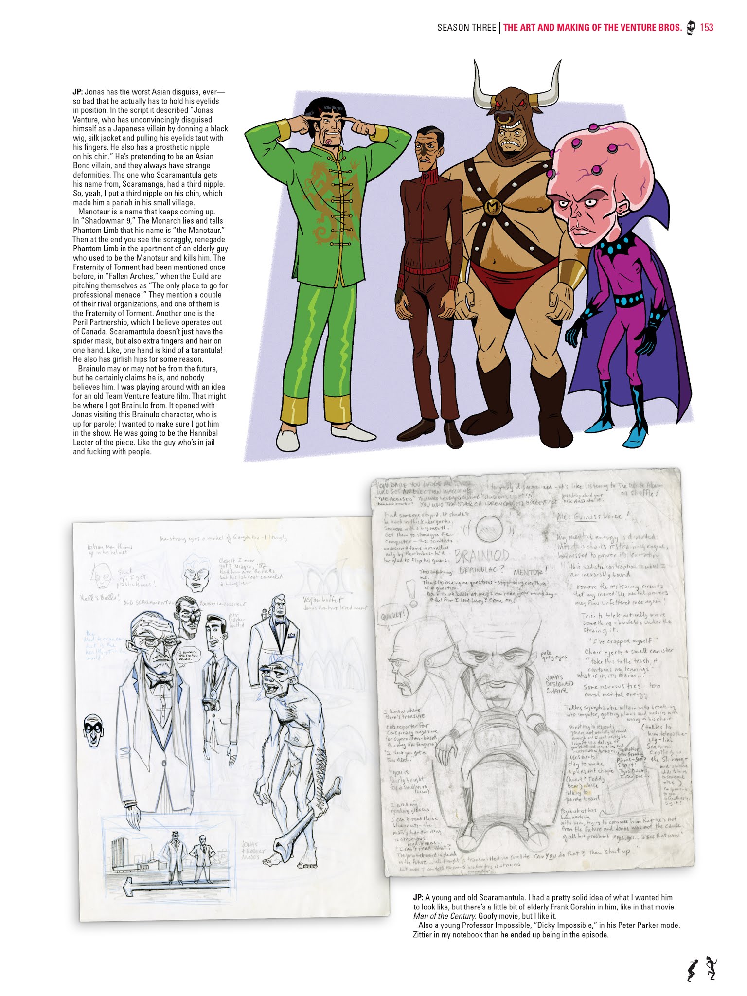 Read online Go Team Venture!: The Art and Making of The Venture Bros. comic -  Issue # TPB (Part 2) - 52