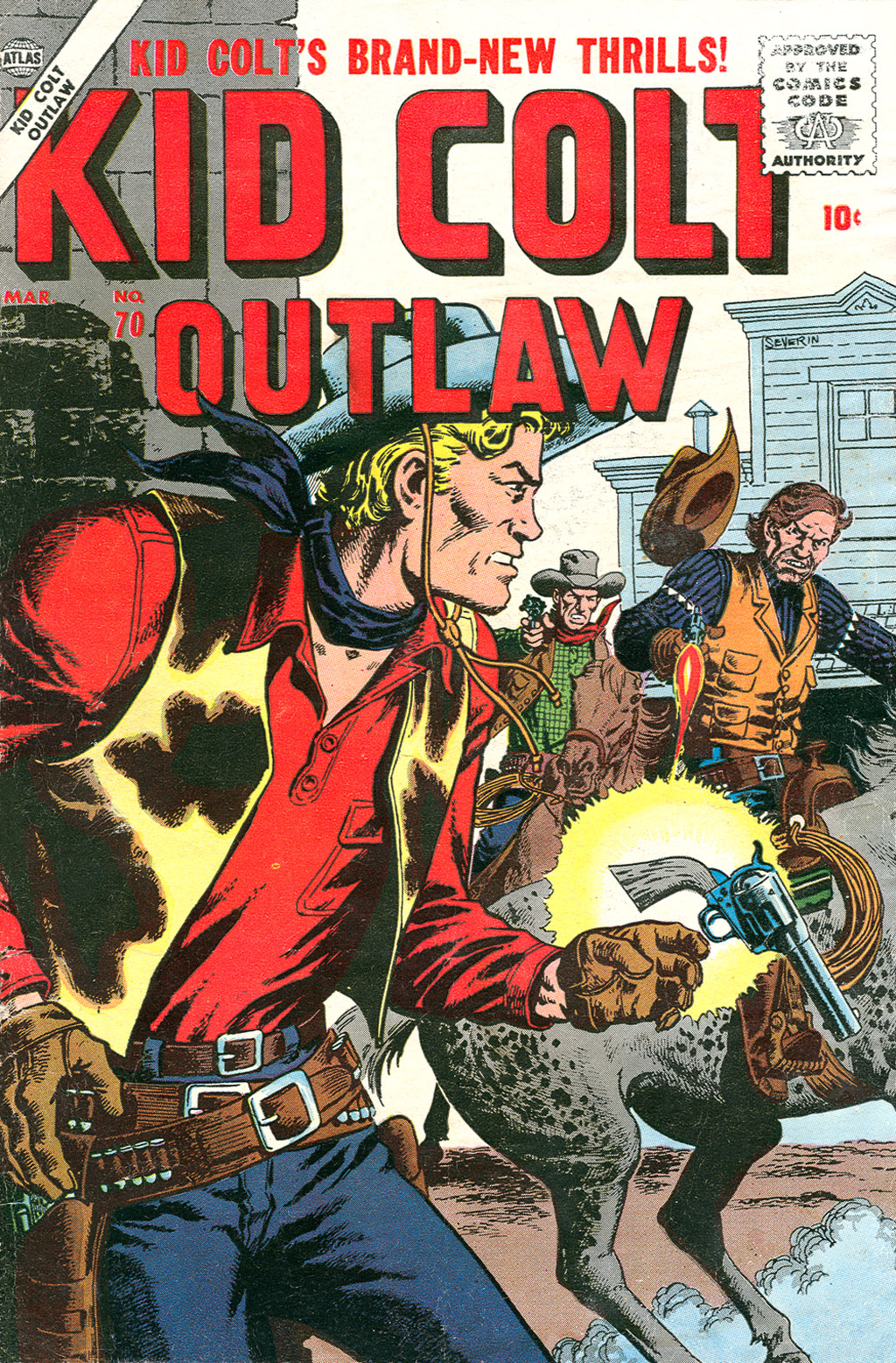 Read online Kid Colt Outlaw comic -  Issue #70 - 1