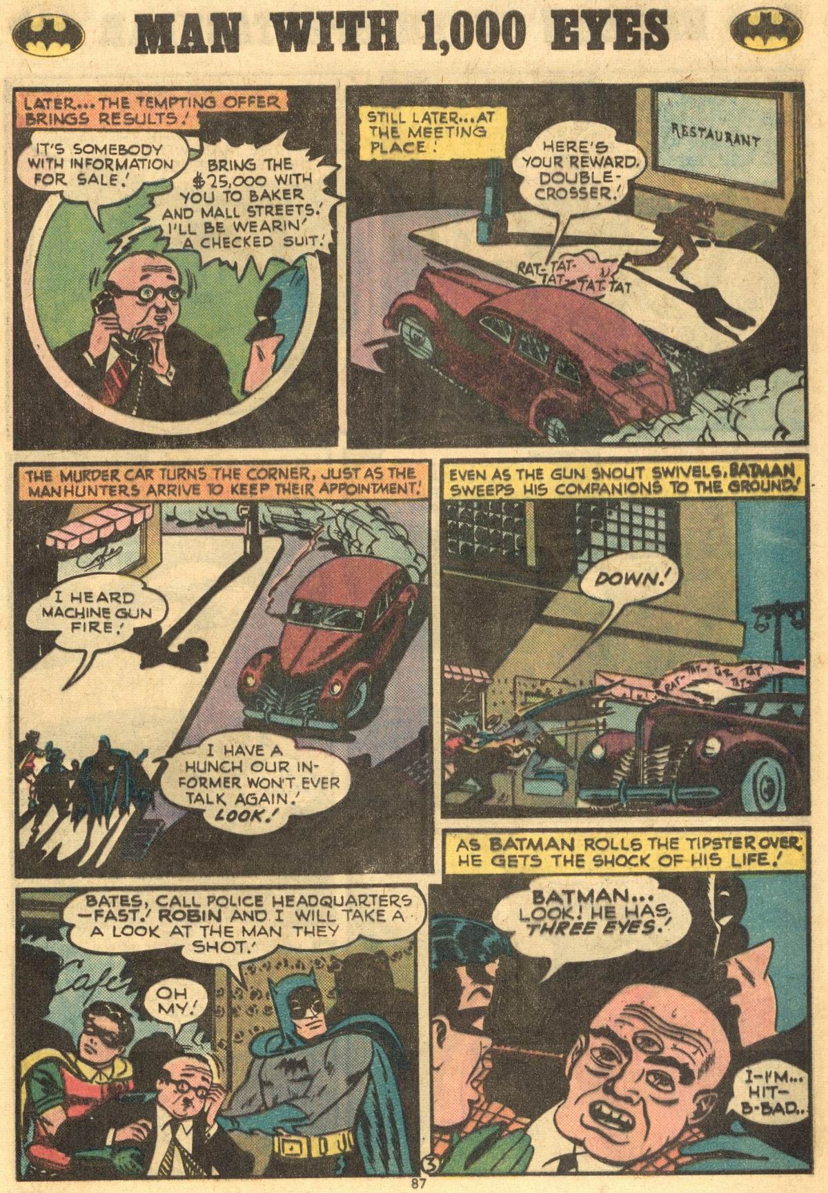 Read online Batman (1940) comic -  Issue #258 - 87