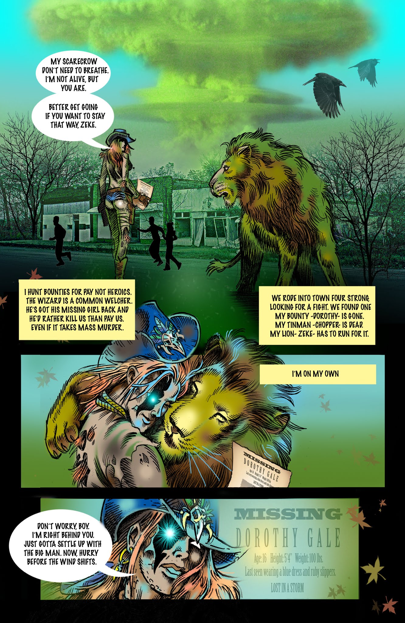 Read online Dorothy's Dead comic -  Issue #4 - 3