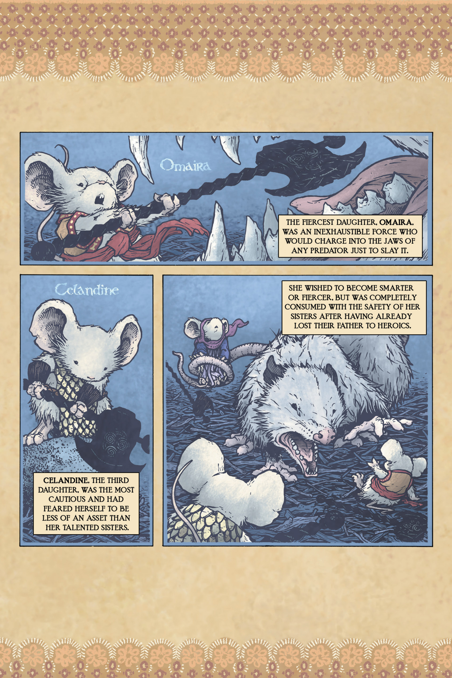 Read online Free Comic Book Day 2014 comic -  Issue # Archaia Presents Mouse Guard, Labyrinth and Other Stories - 14