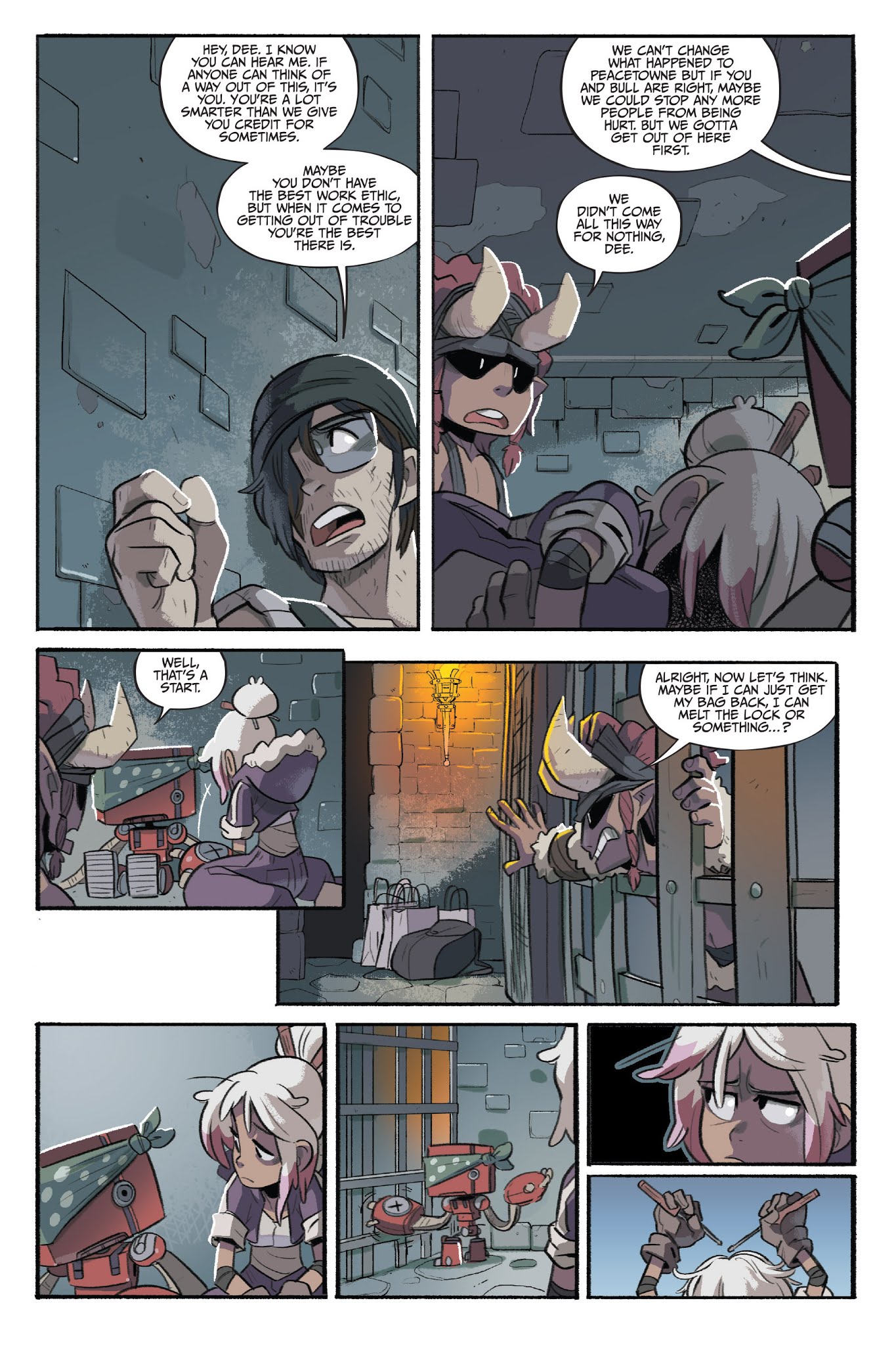 Read online Tyson Hesse's Diesel: Ignition comic -  Issue # TPB (Part 2) - 60