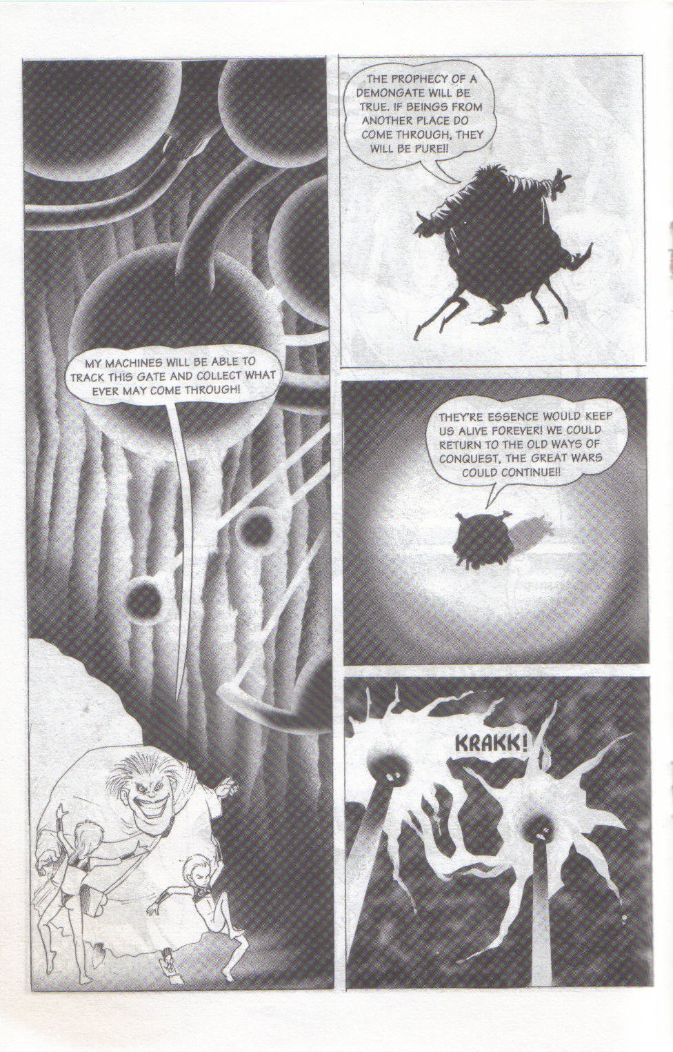 Read online Demongate comic -  Issue #1 - 14