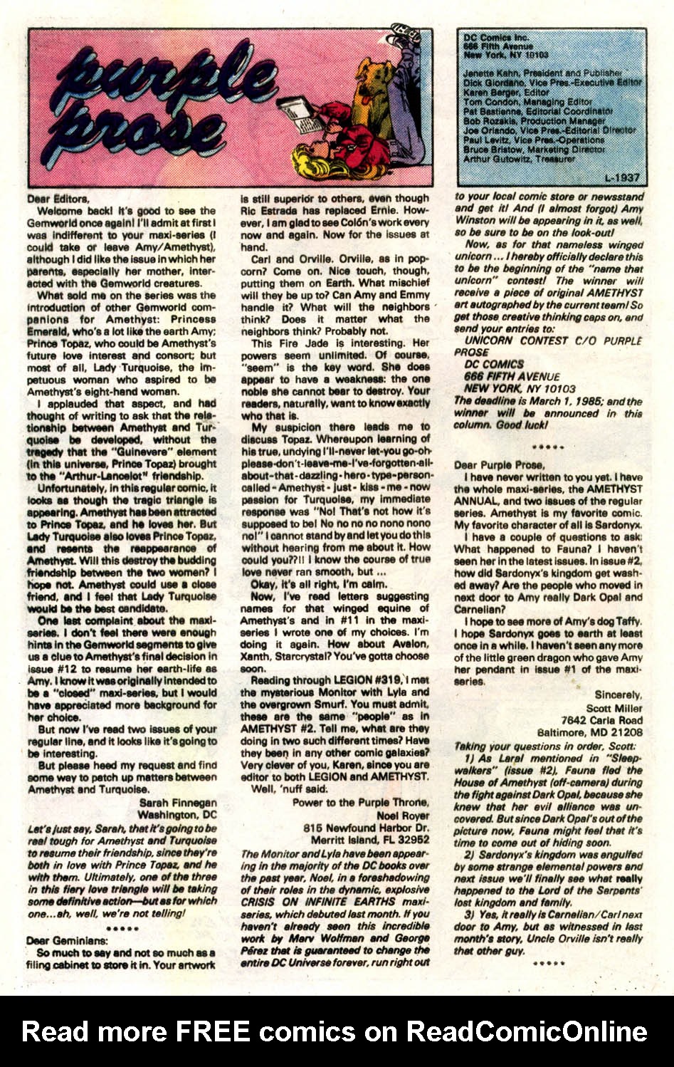 Read online Amethyst (1985) comic -  Issue #5 - 25