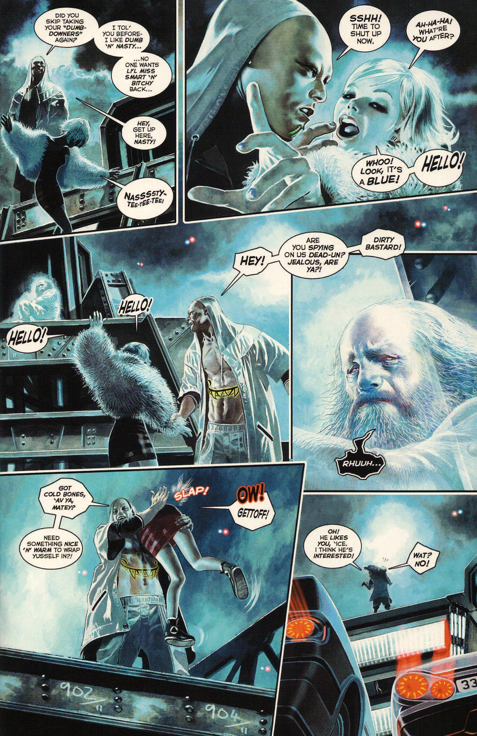 Read online Hotwire: Deep Cut comic -  Issue #1 - 8