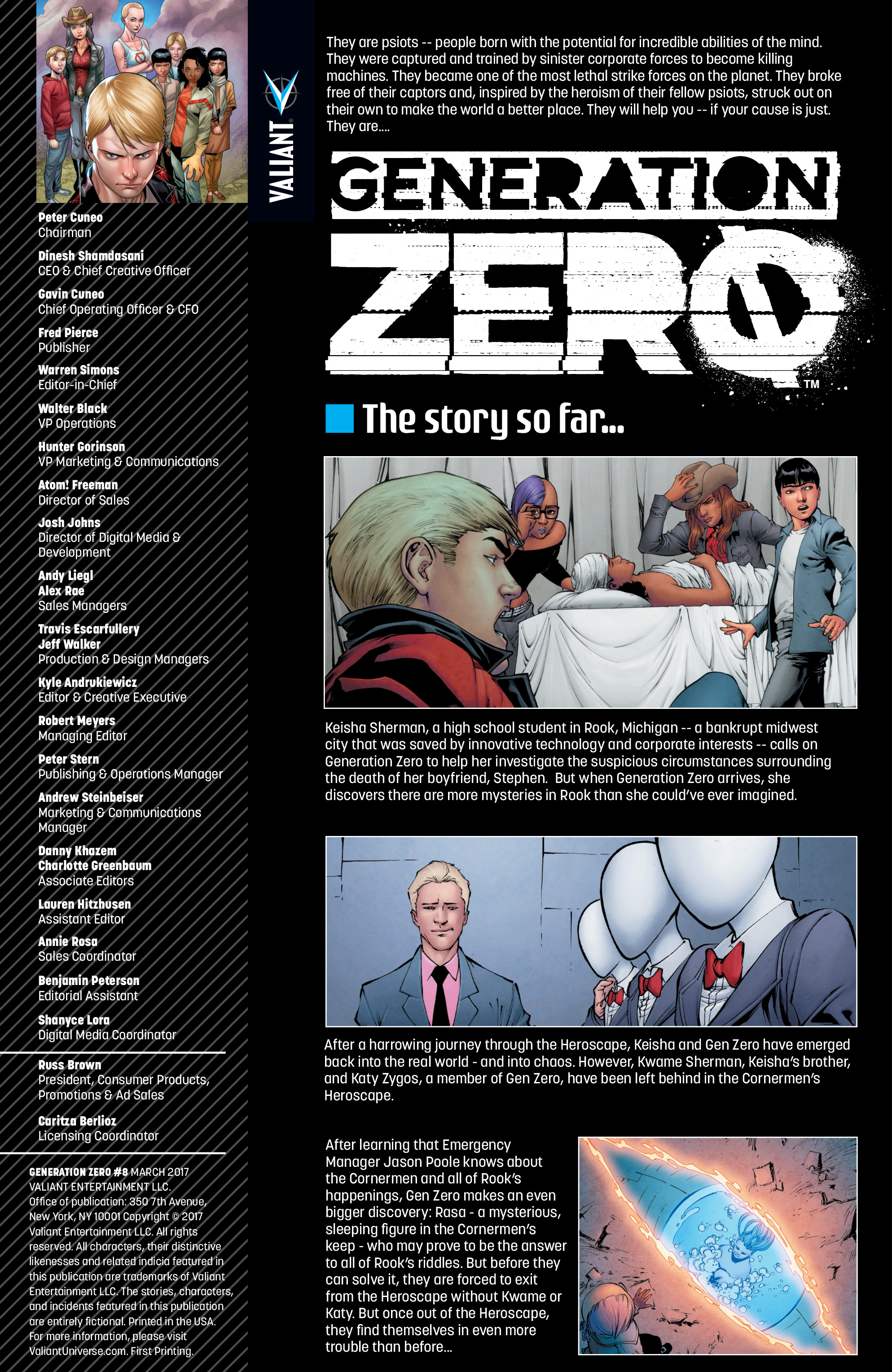 Read online Generation Zero comic -  Issue #8 - 2