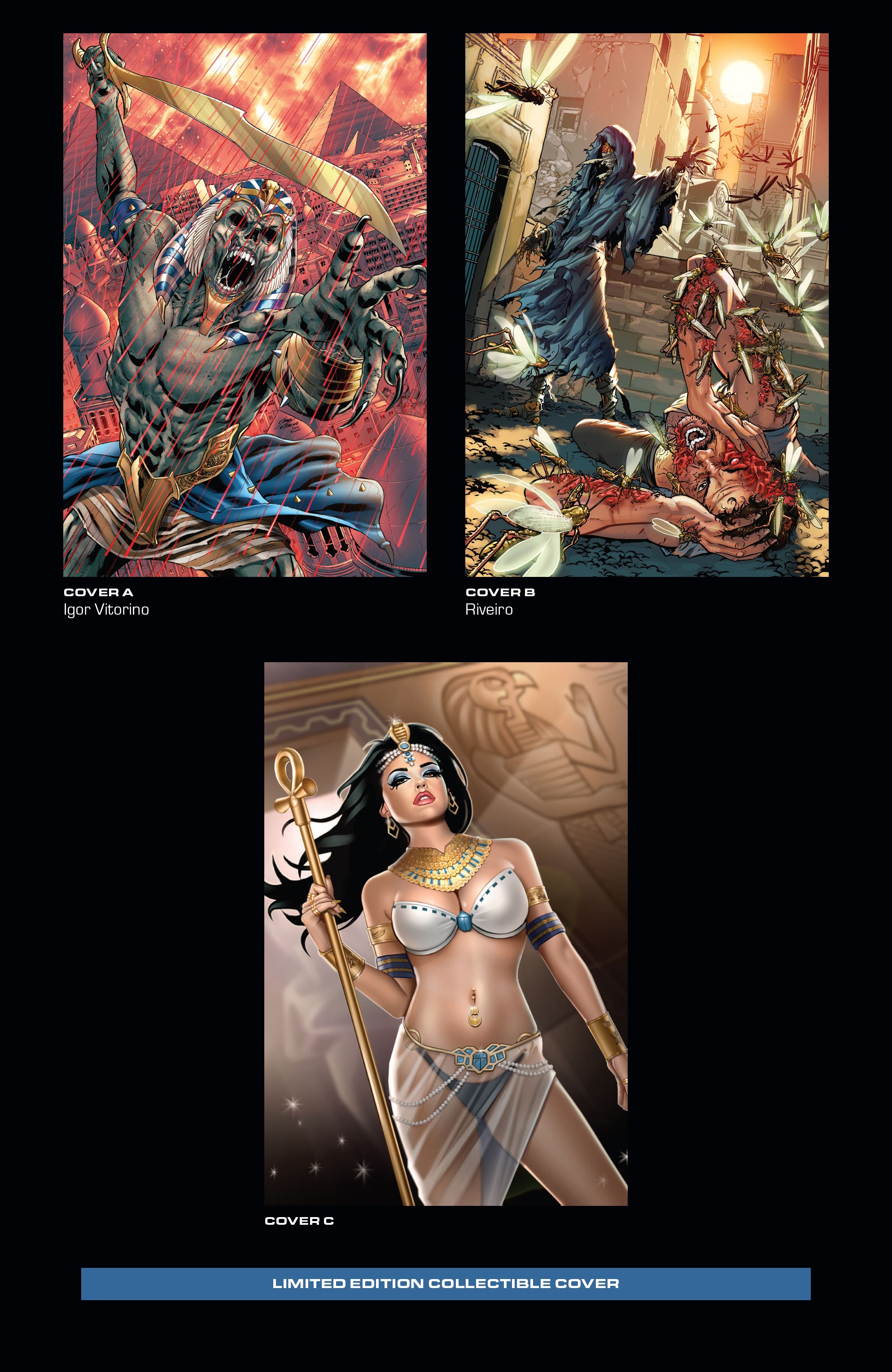 Read online Myths & Legends Quarterly: Blood Pharaoh comic -  Issue # Full - 75