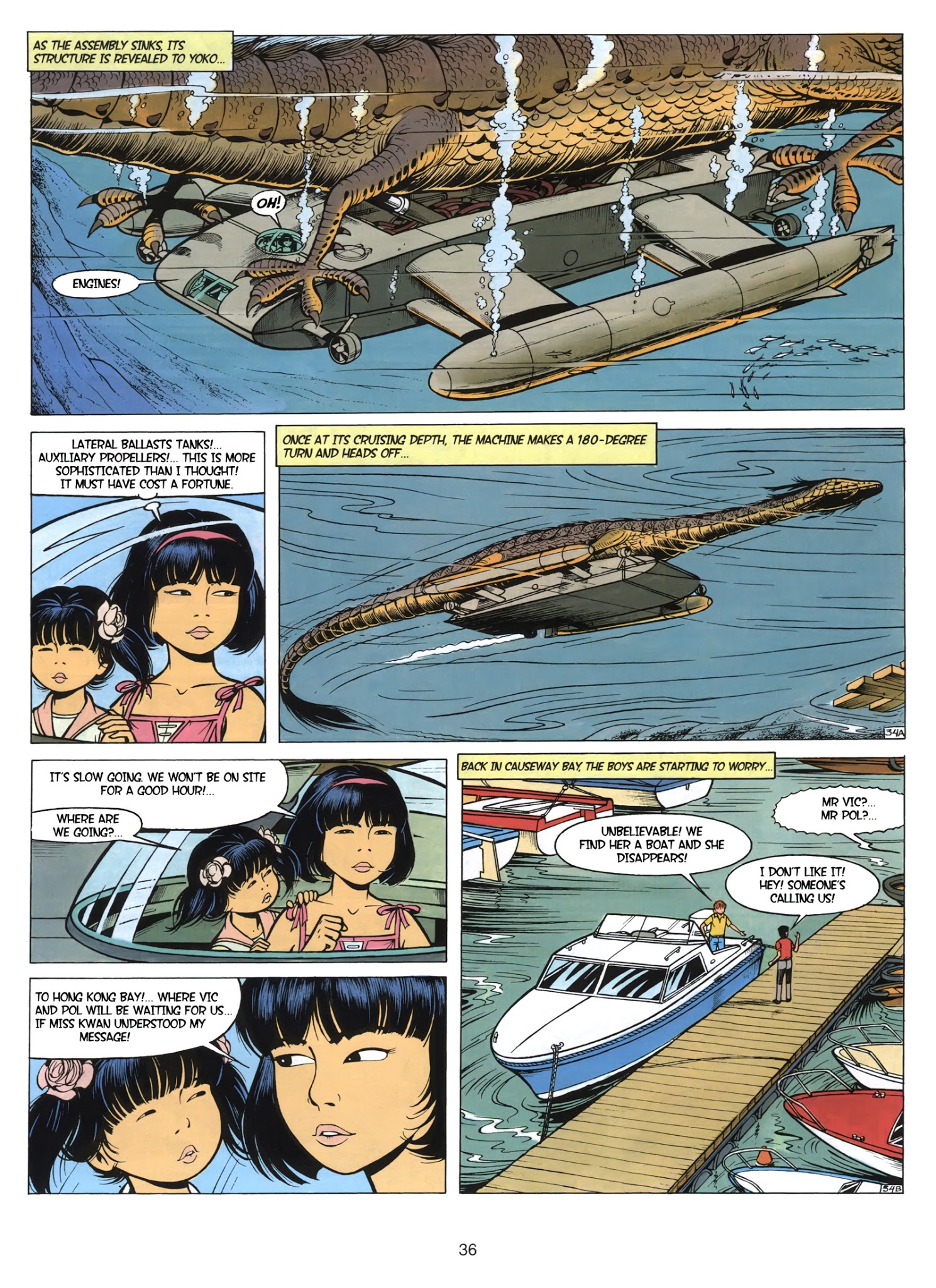 Read online Yoko Tsuno comic -  Issue #5 - 38