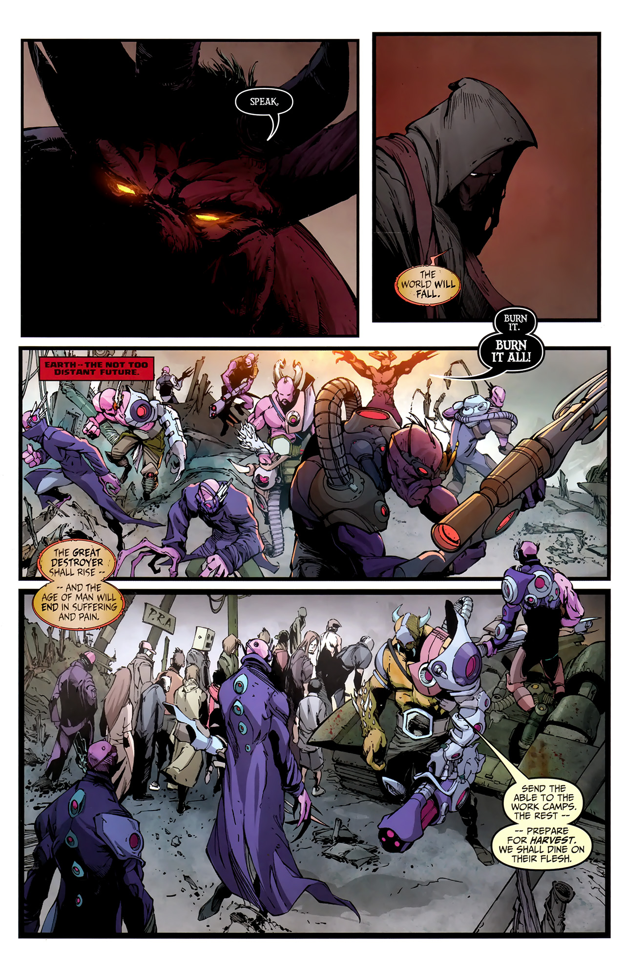 Read online Blood Red Dragon comic -  Issue #0 - 4