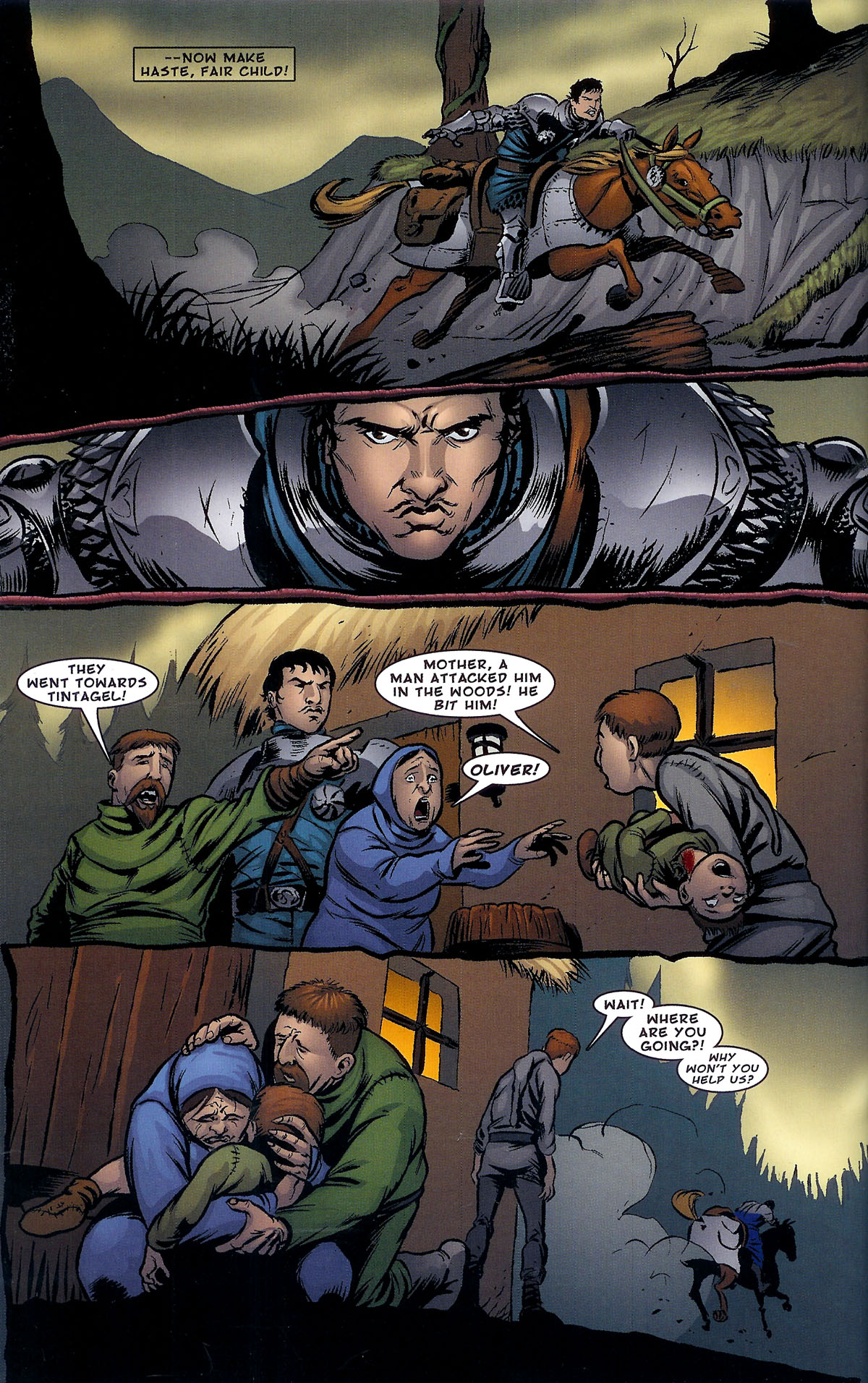 Read online Dracula vs King Arthur comic -  Issue #2 - 20