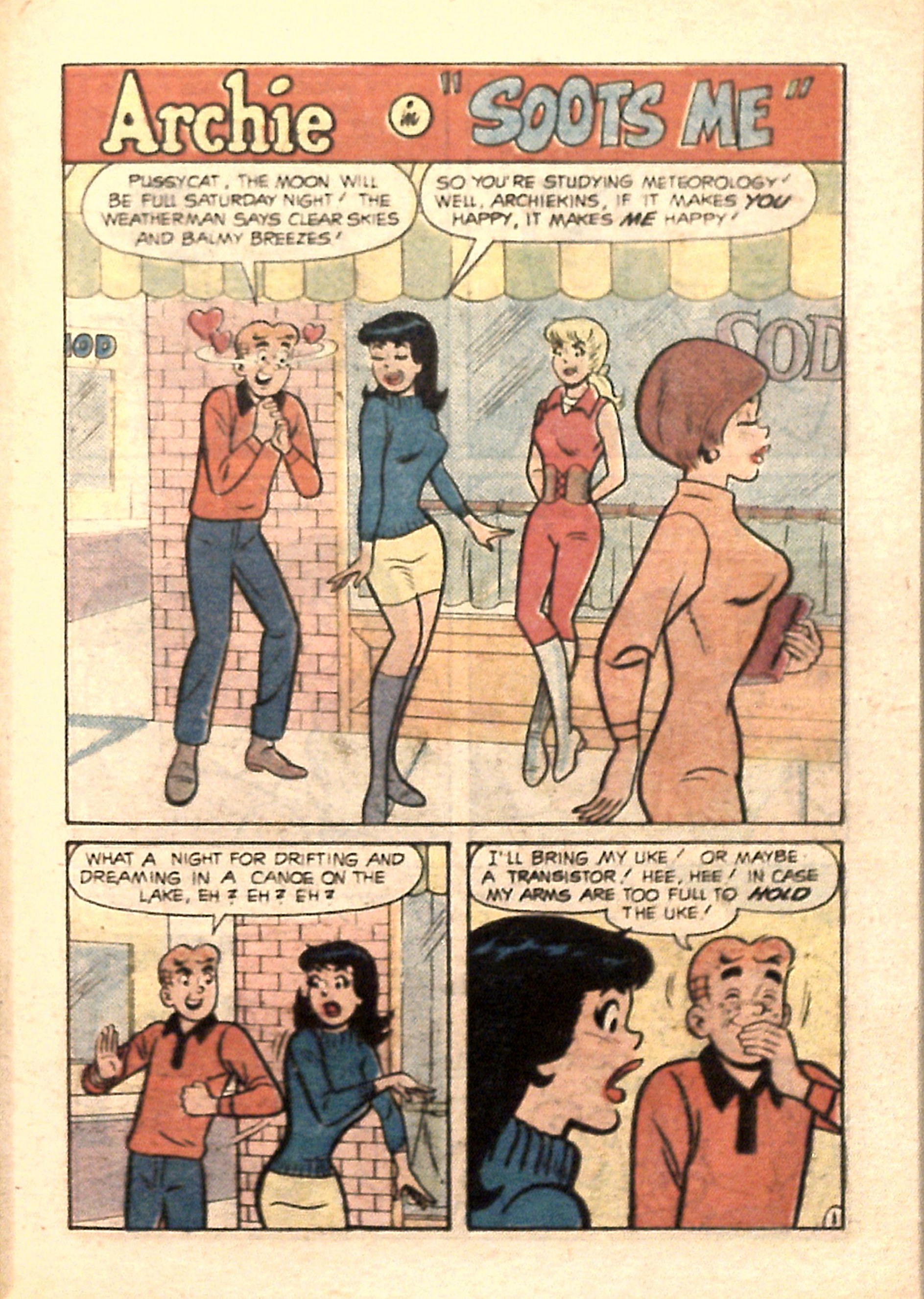 Read online Archie...Archie Andrews, Where Are You? Digest Magazine comic -  Issue #18 - 69