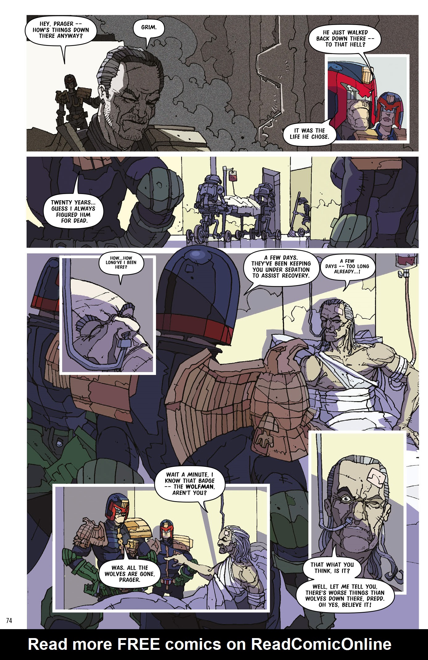 Read online Judge Dredd: The Complete Case Files comic -  Issue # TPB 36 (Part 1) - 76