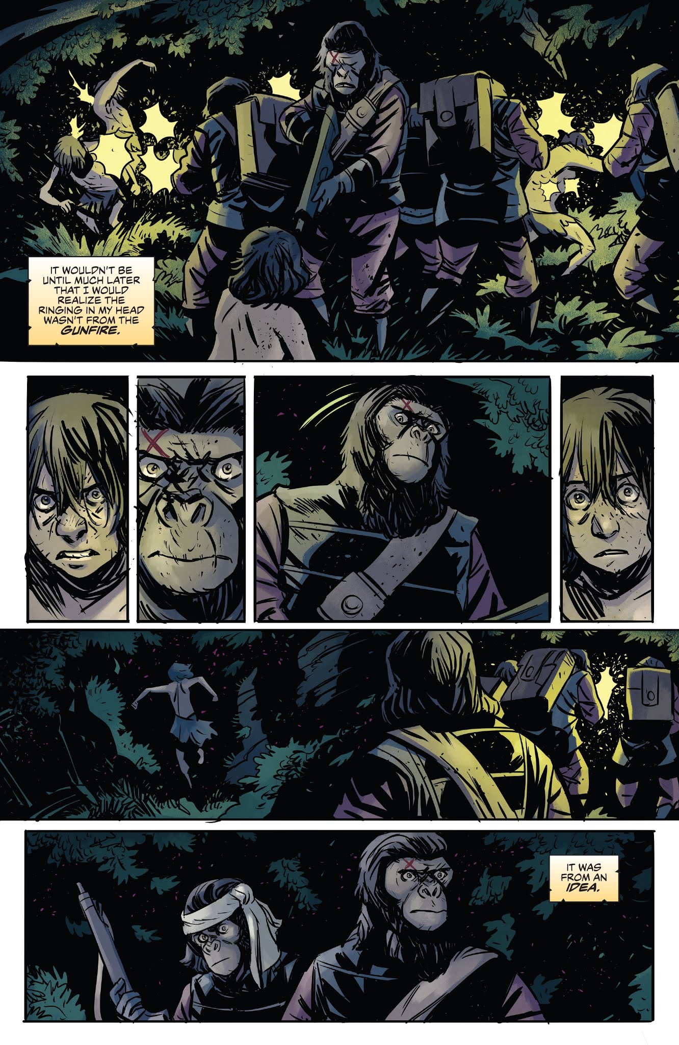 Read online Planet of the Apes: The Simian Age comic -  Issue # Full - 19