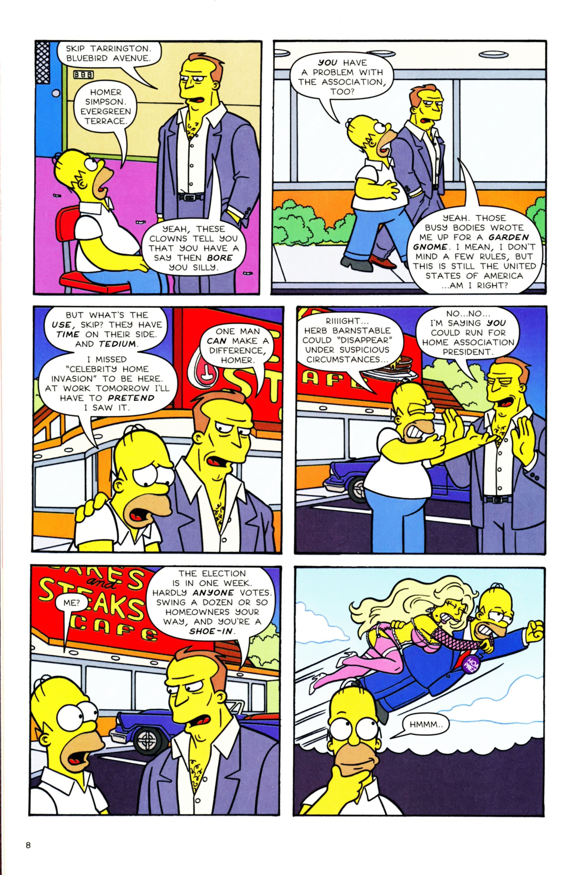 Read online Simpsons Comics comic -  Issue #158 - 7