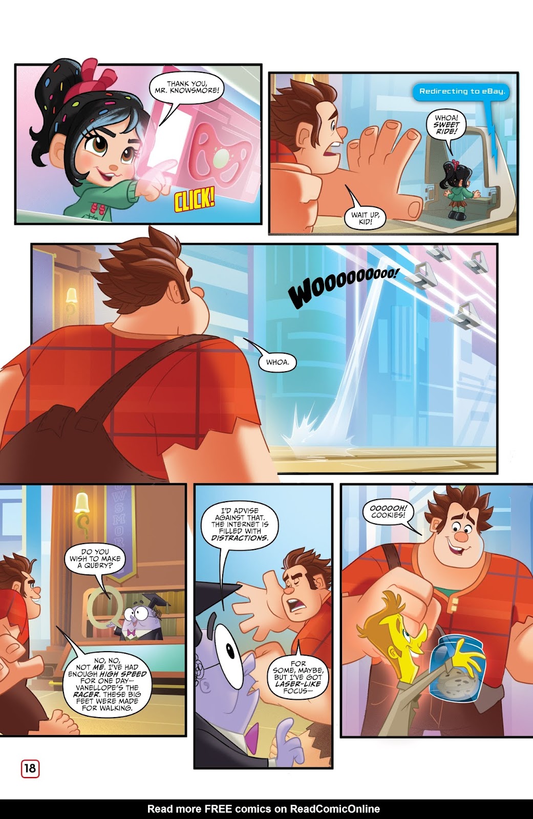 Disney Ralph Breaks the Internet: Click Start- Select-Your-Story Adventure issue Full - Page 17