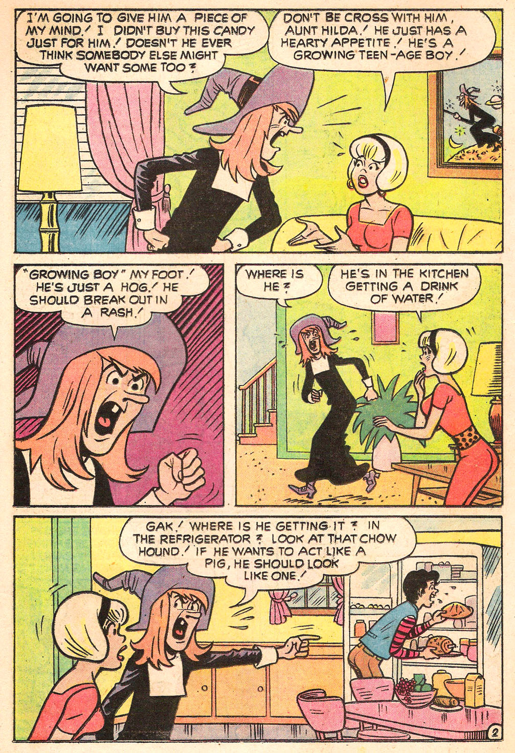 Read online Sabrina The Teenage Witch (1971) comic -  Issue #9 - 18