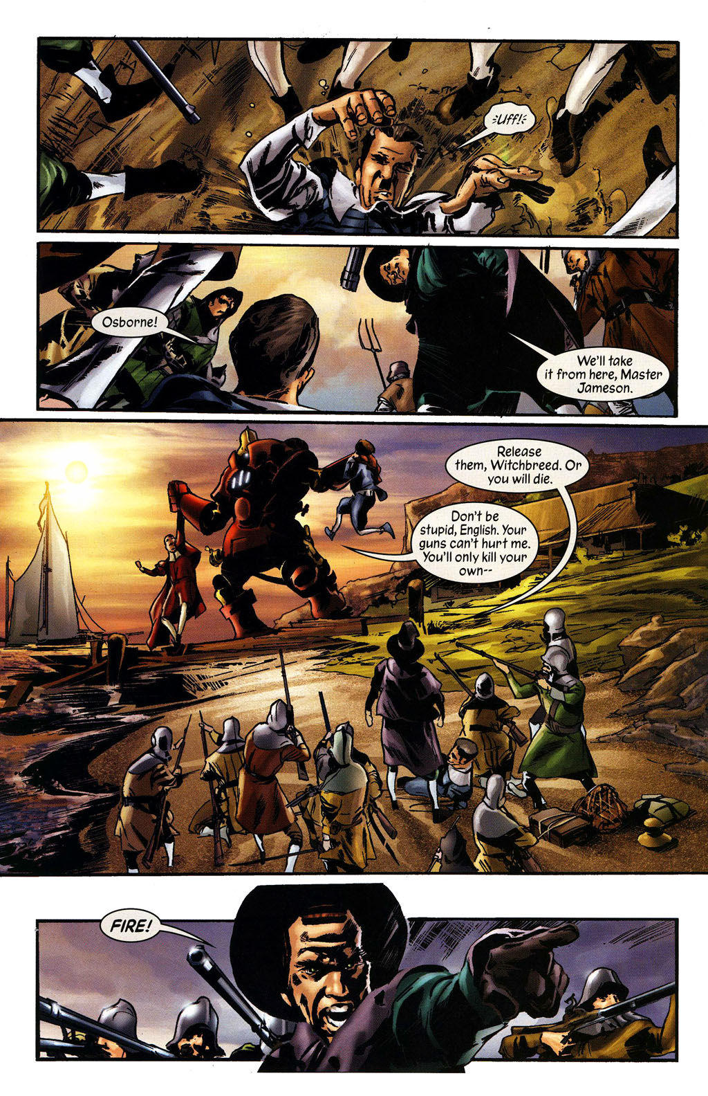 Read online Marvel 1602: New World comic -  Issue #4 - 4