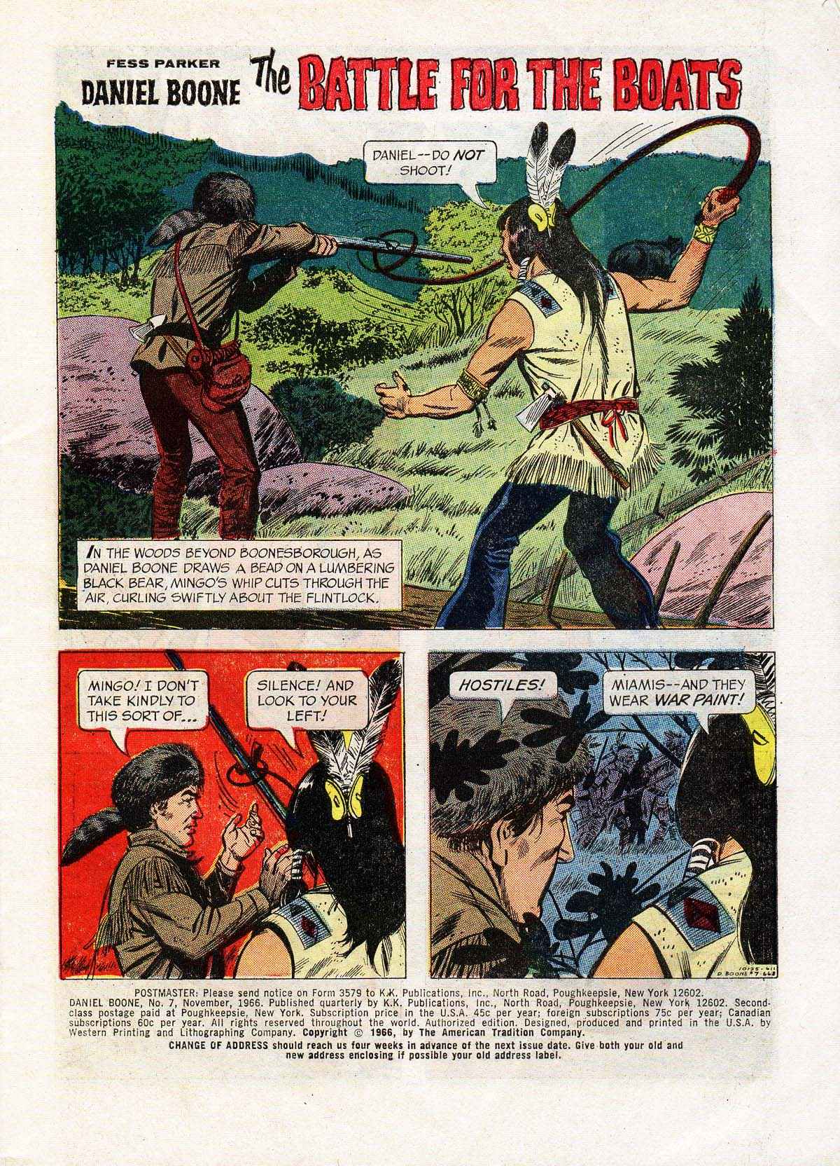 Read online Daniel Boone comic -  Issue #7 - 3