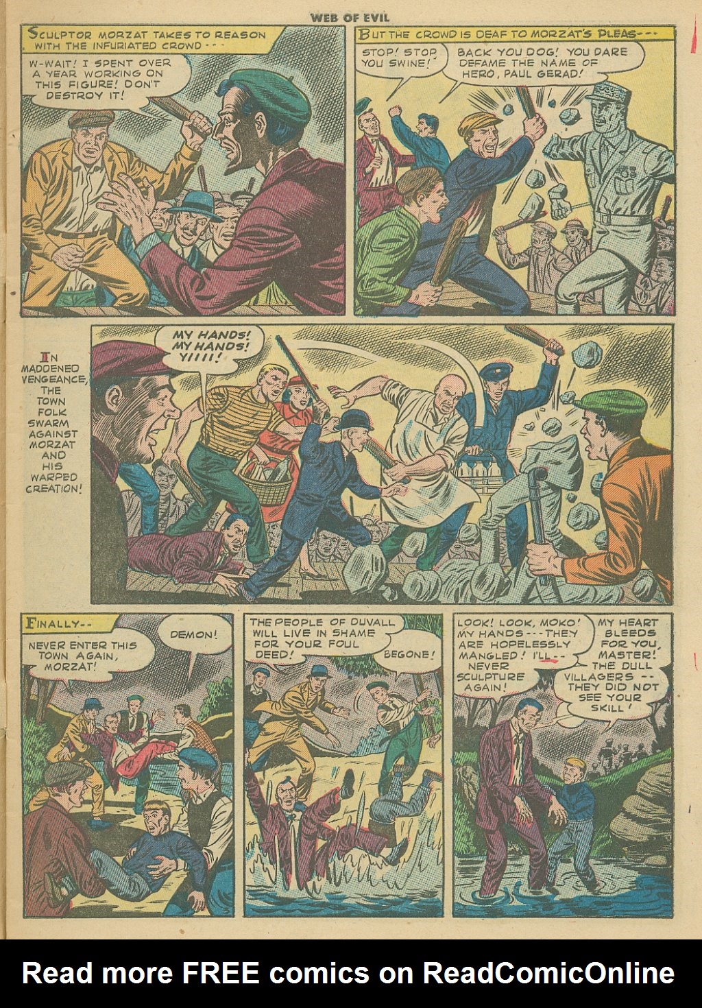 Read online Web of Evil comic -  Issue #11 - 5