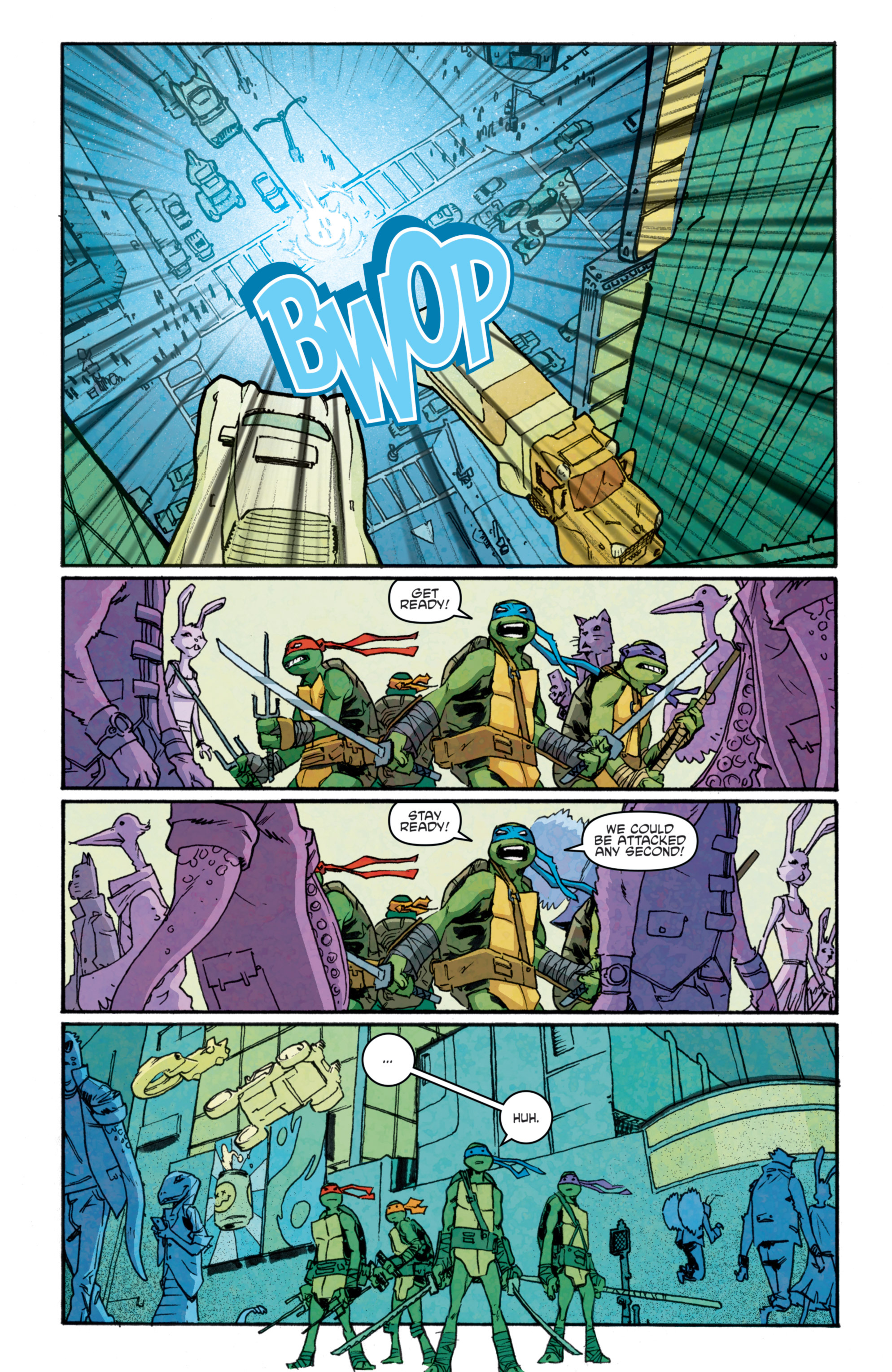 Read online Teenage Mutant Ninja Turtles: Turtles in Time comic -  Issue #4 - 3