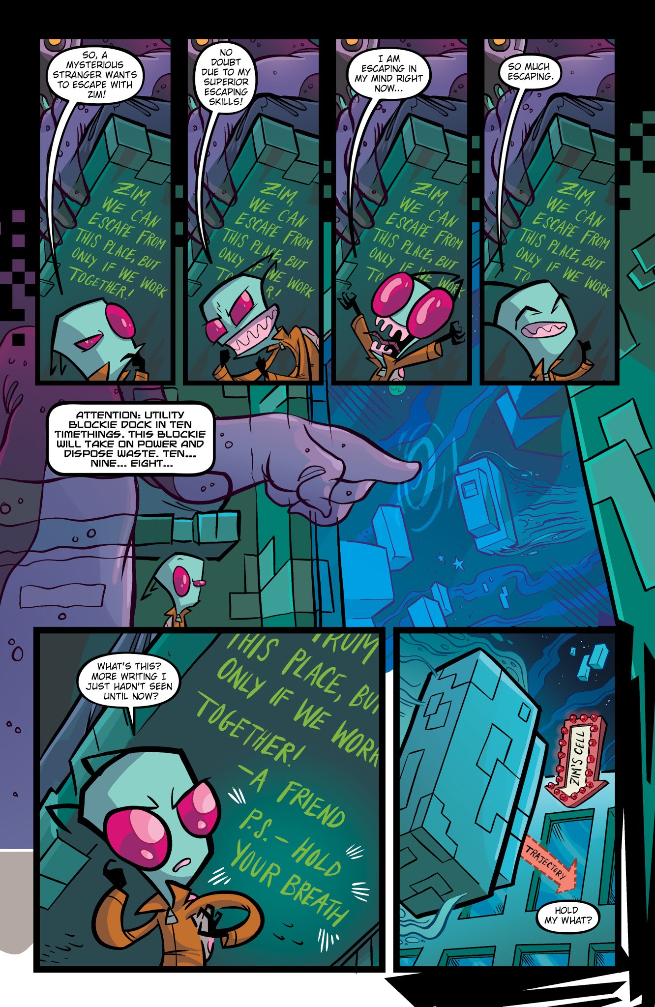 Read online Invader Zim comic -  Issue #35 - 5