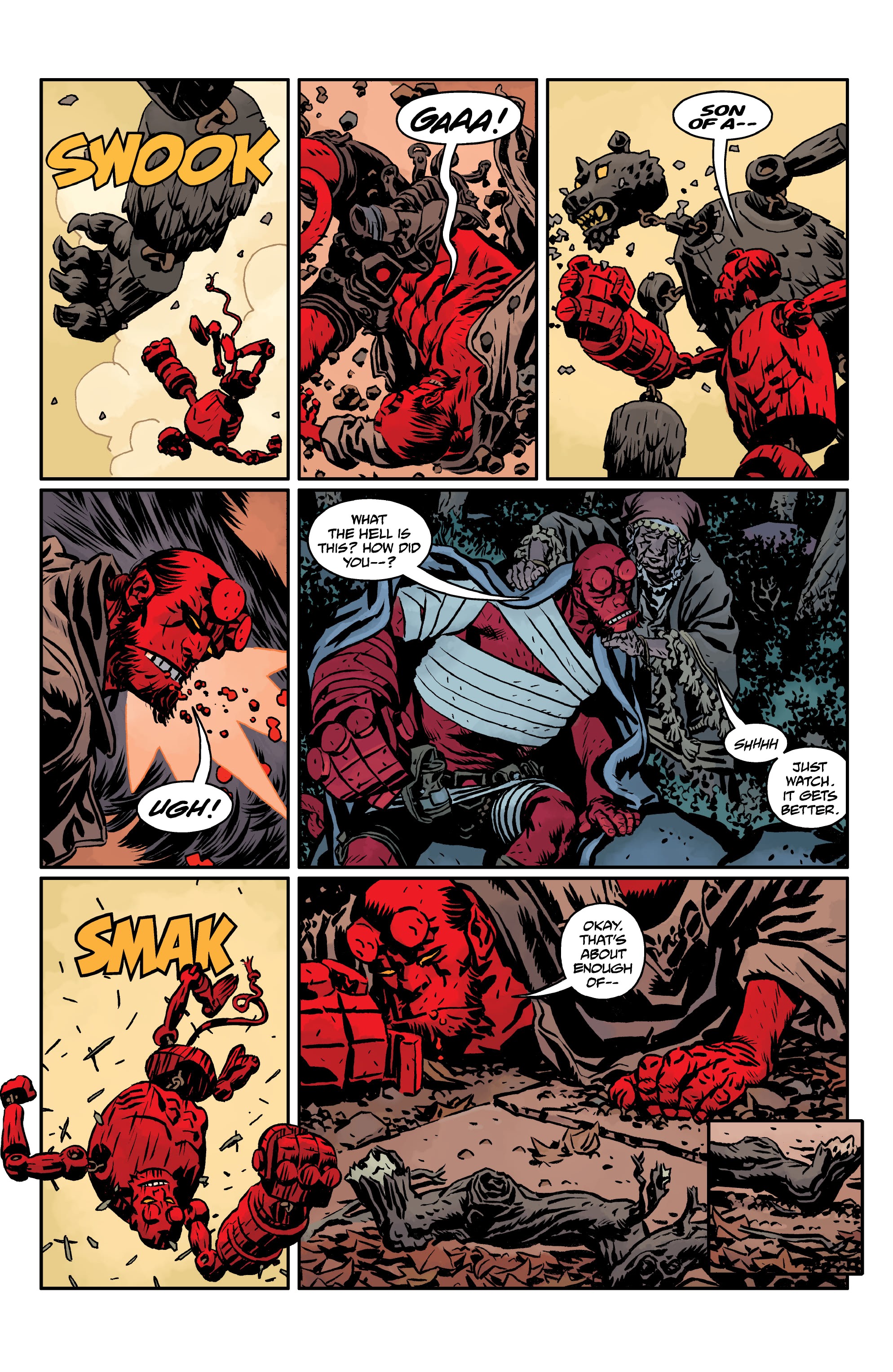 Read online Hellboy and the B.P.R.D.: The Beast of Vargu and Others comic -  Issue # TPB (Part 1) - 21