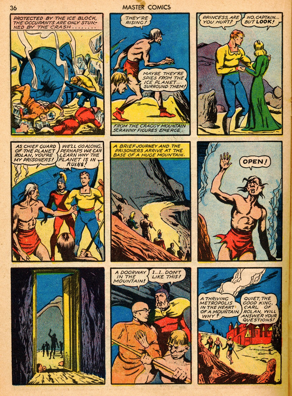 Read online Master Comics comic -  Issue #16 - 38