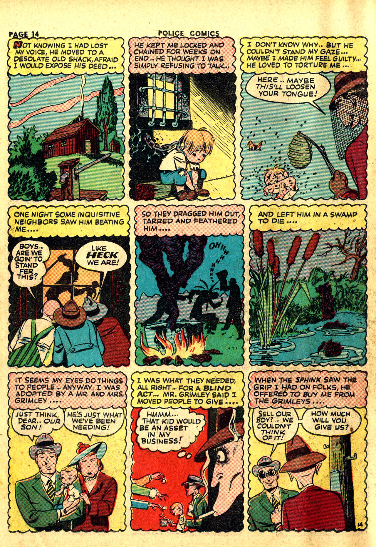 Read online Police Comics comic -  Issue #22 - 16