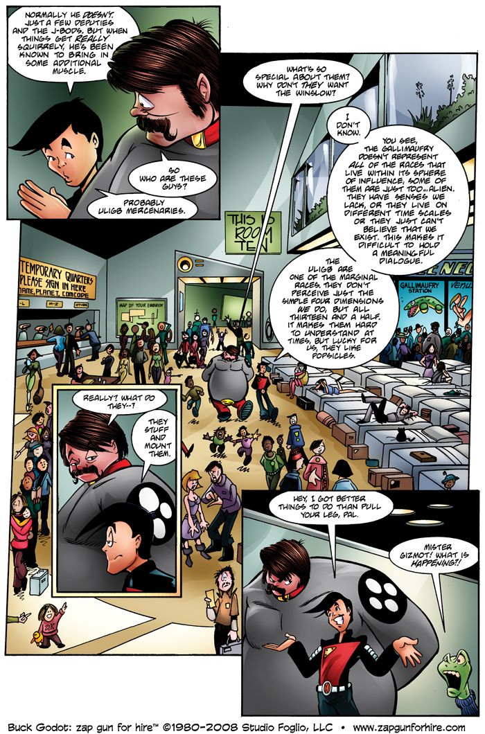 Read online Buck Godot - Zap Gun For Hire comic -  Issue #4 - 7