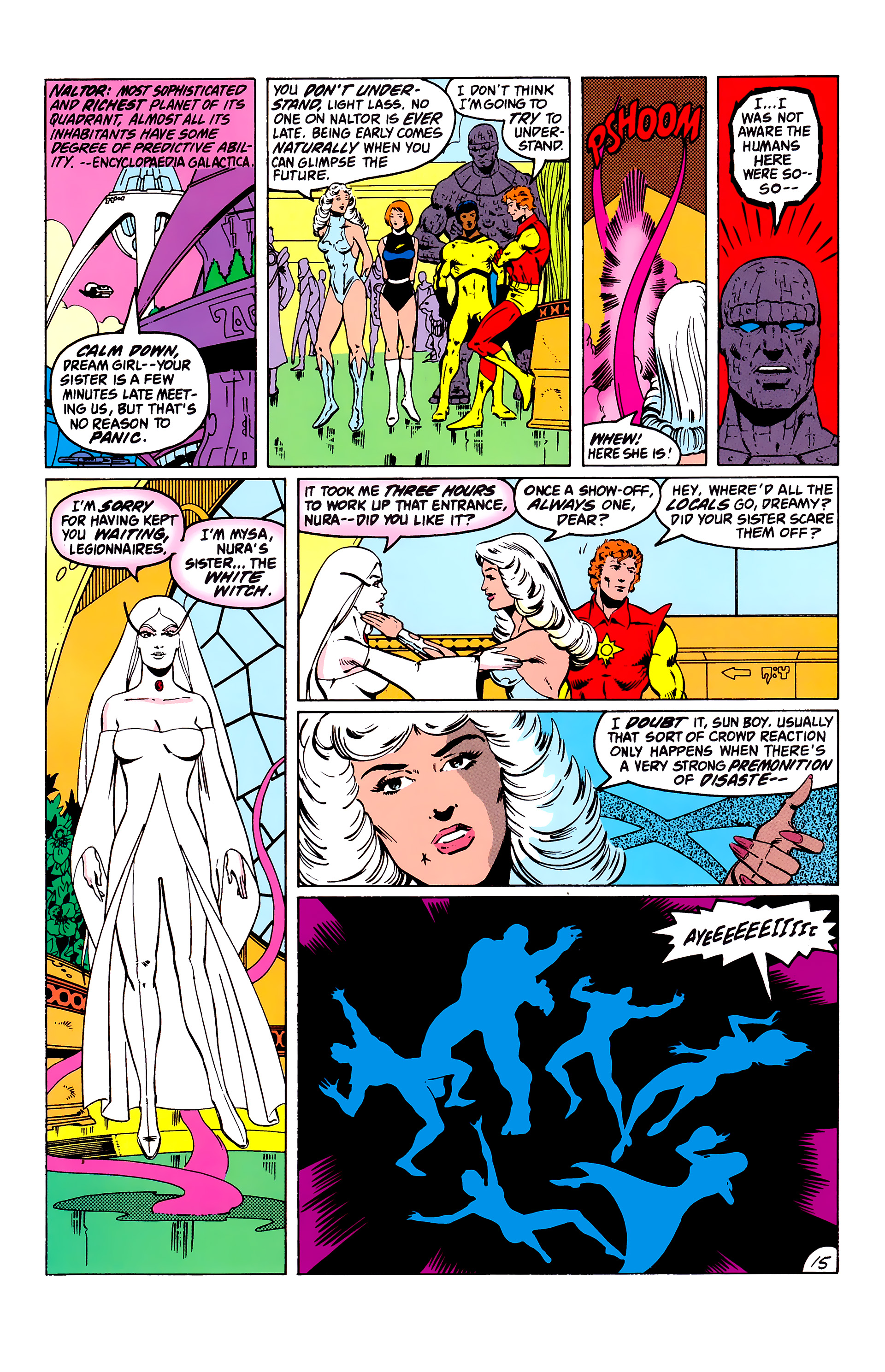 Read online Legion of Super-Heroes (1980) comic -  Issue #291 - 16