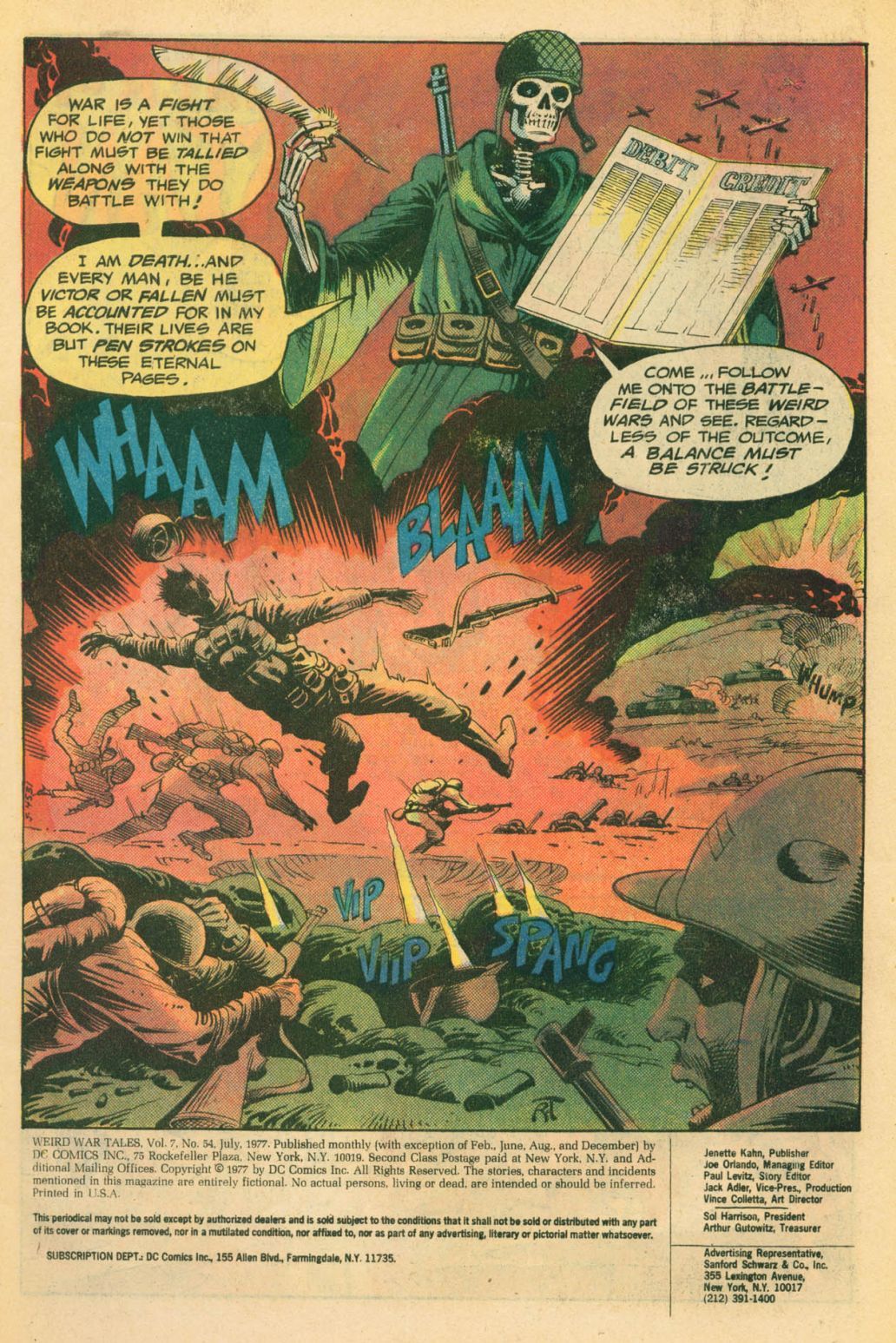 Read online Weird War Tales (1971) comic -  Issue #54 - 3