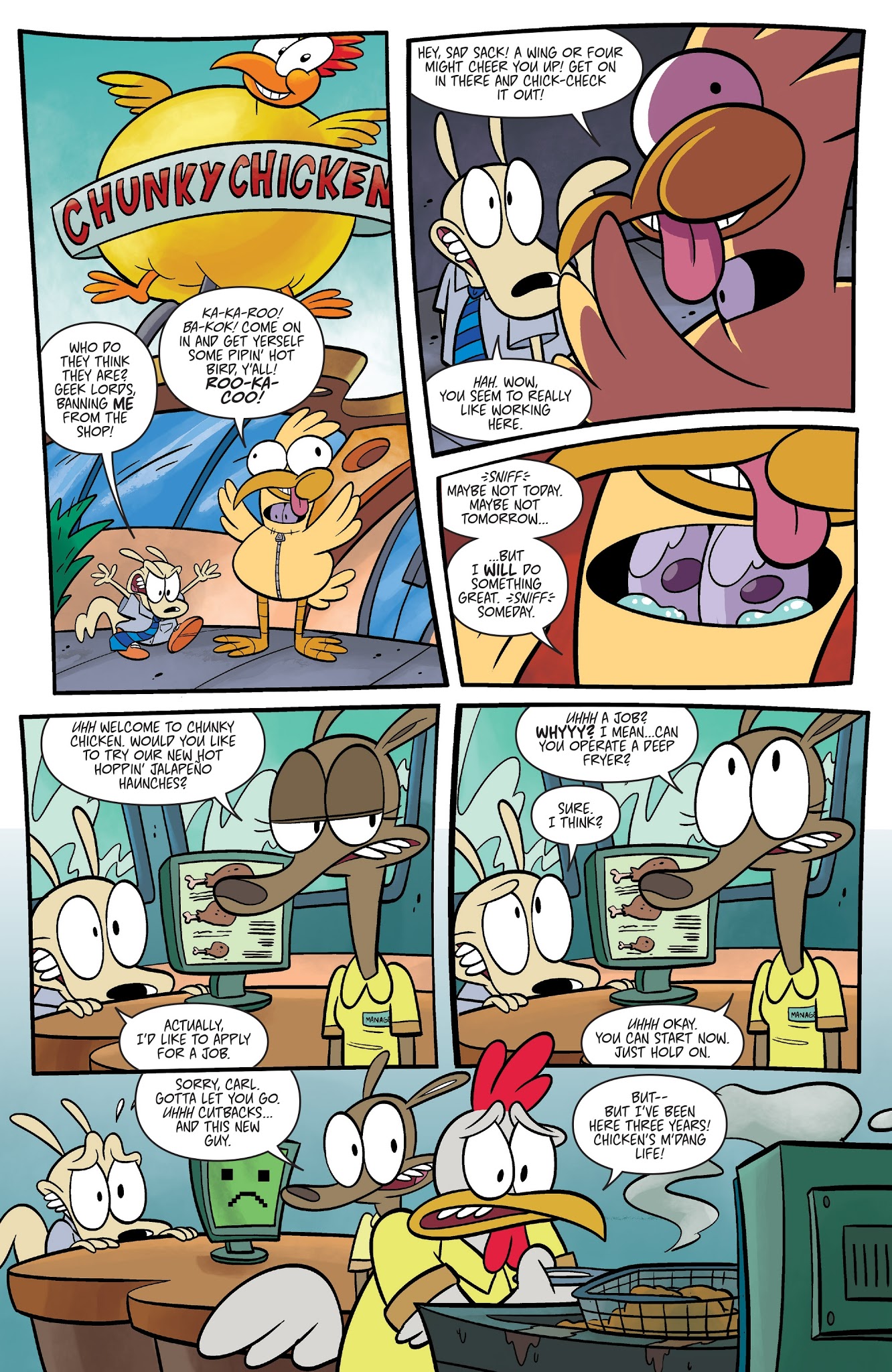 Read online Rocko's Modern Life (2017) comic -  Issue #1 - 15