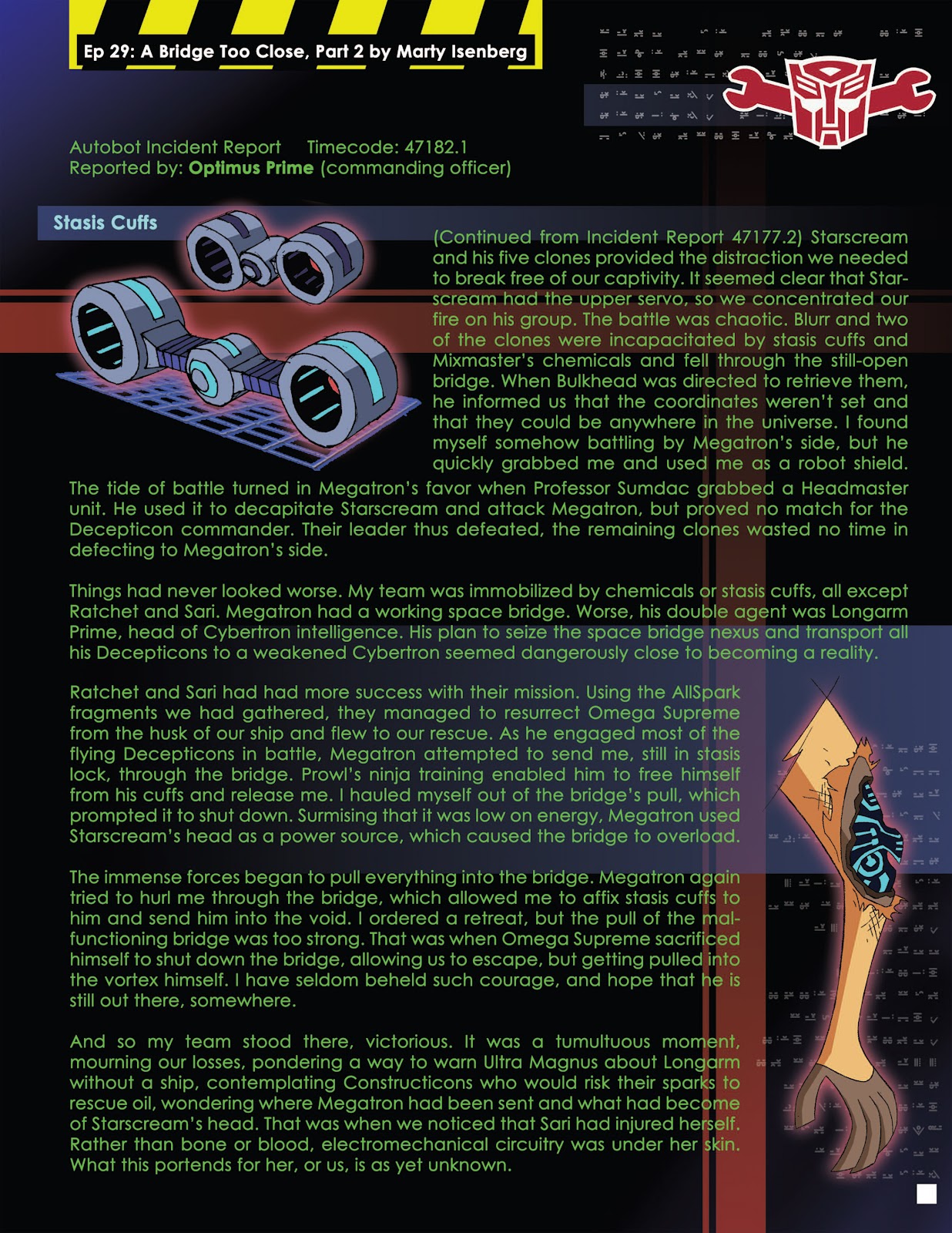 Transformers Animated: The Allspark Almanac issue TPB 1 - Page 150