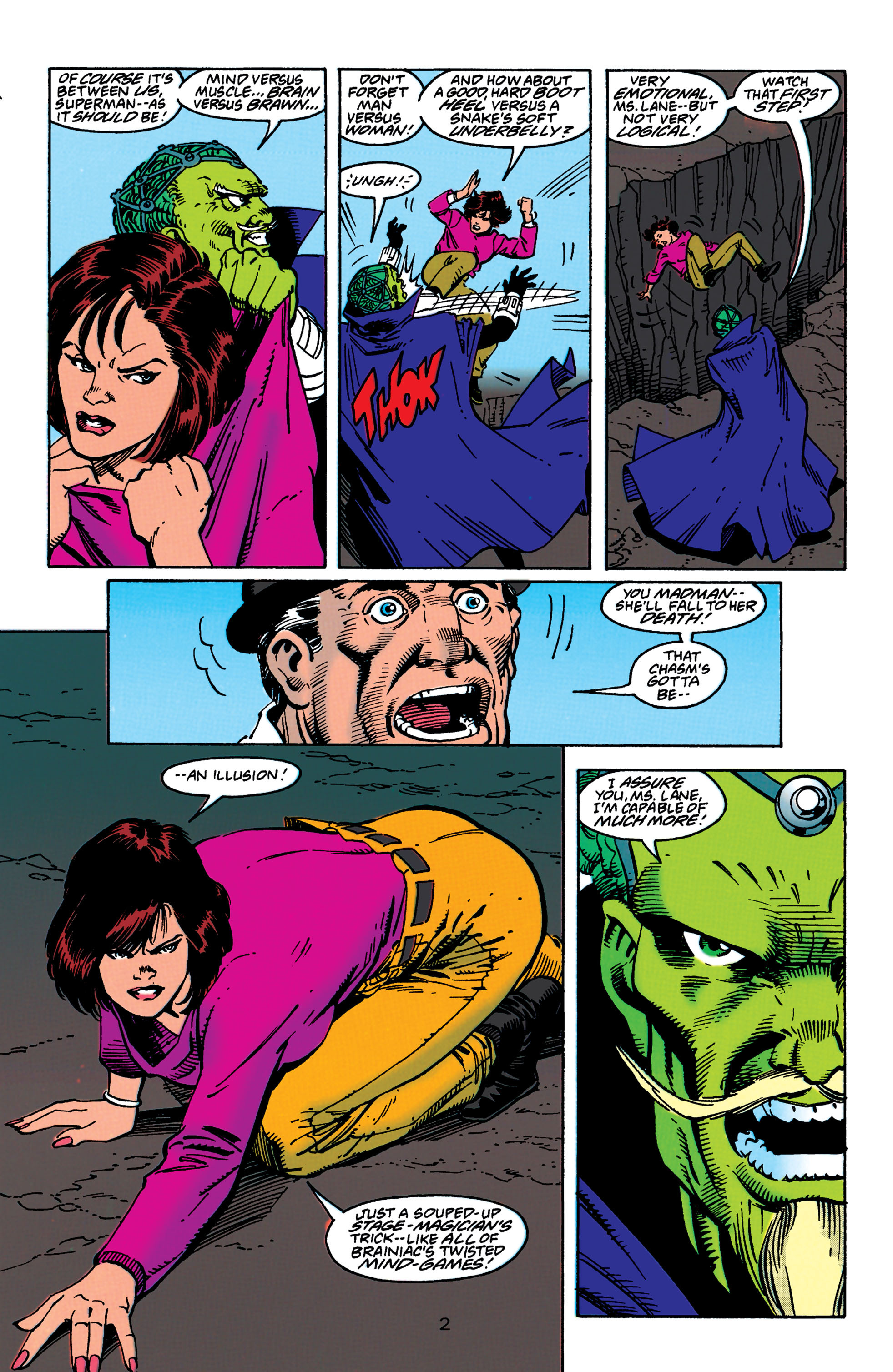 Read online Adventures of Superman (1987) comic -  Issue #519 - 3