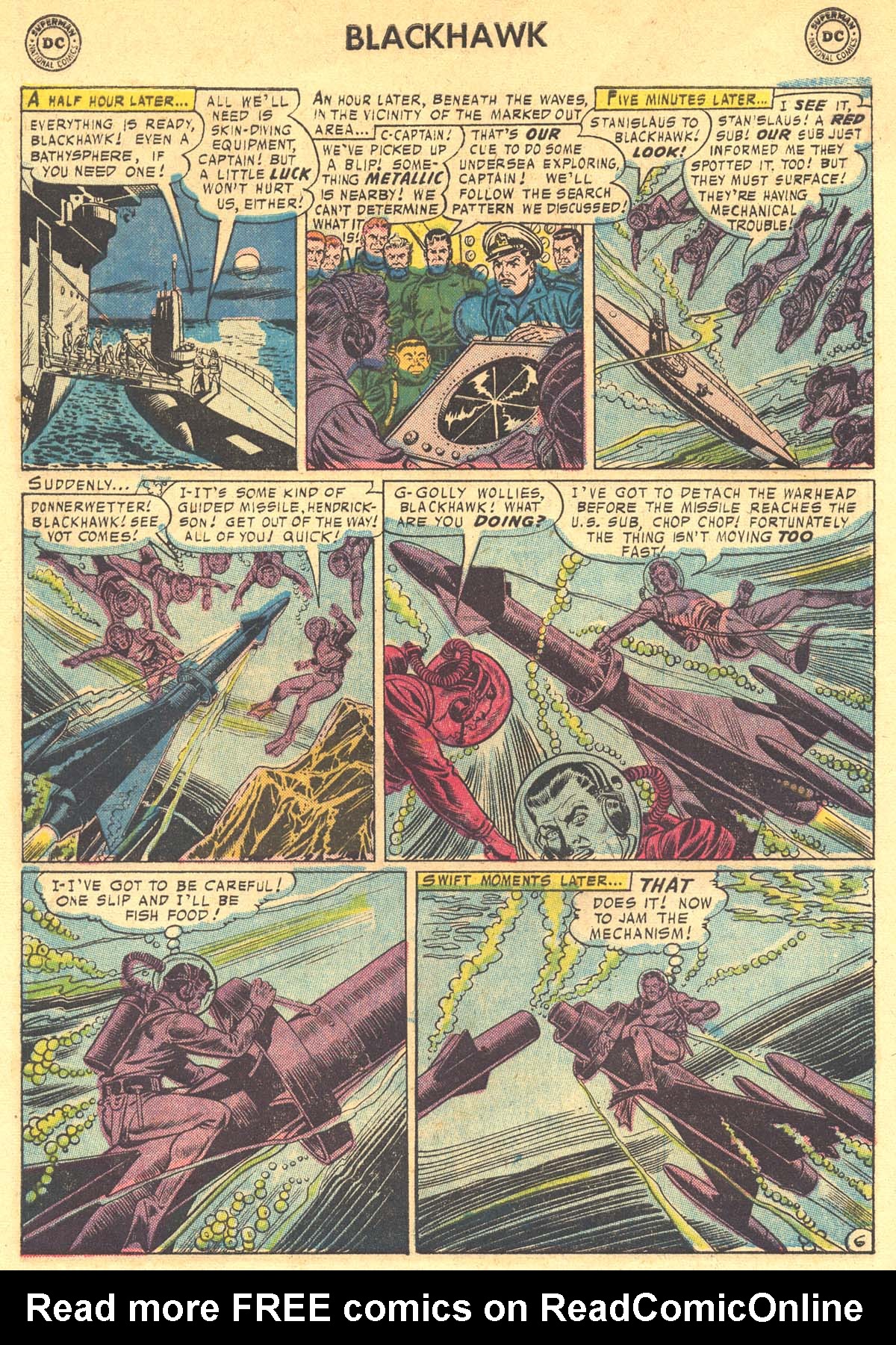 Read online Blackhawk (1957) comic -  Issue #108 - 8
