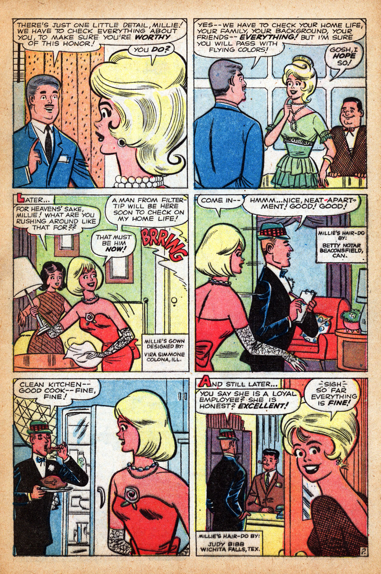 Read online Life With Millie comic -  Issue #18 - 21