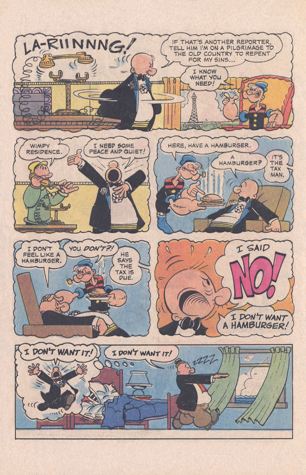 Read online Popeye (1948) comic -  Issue #159 - 28