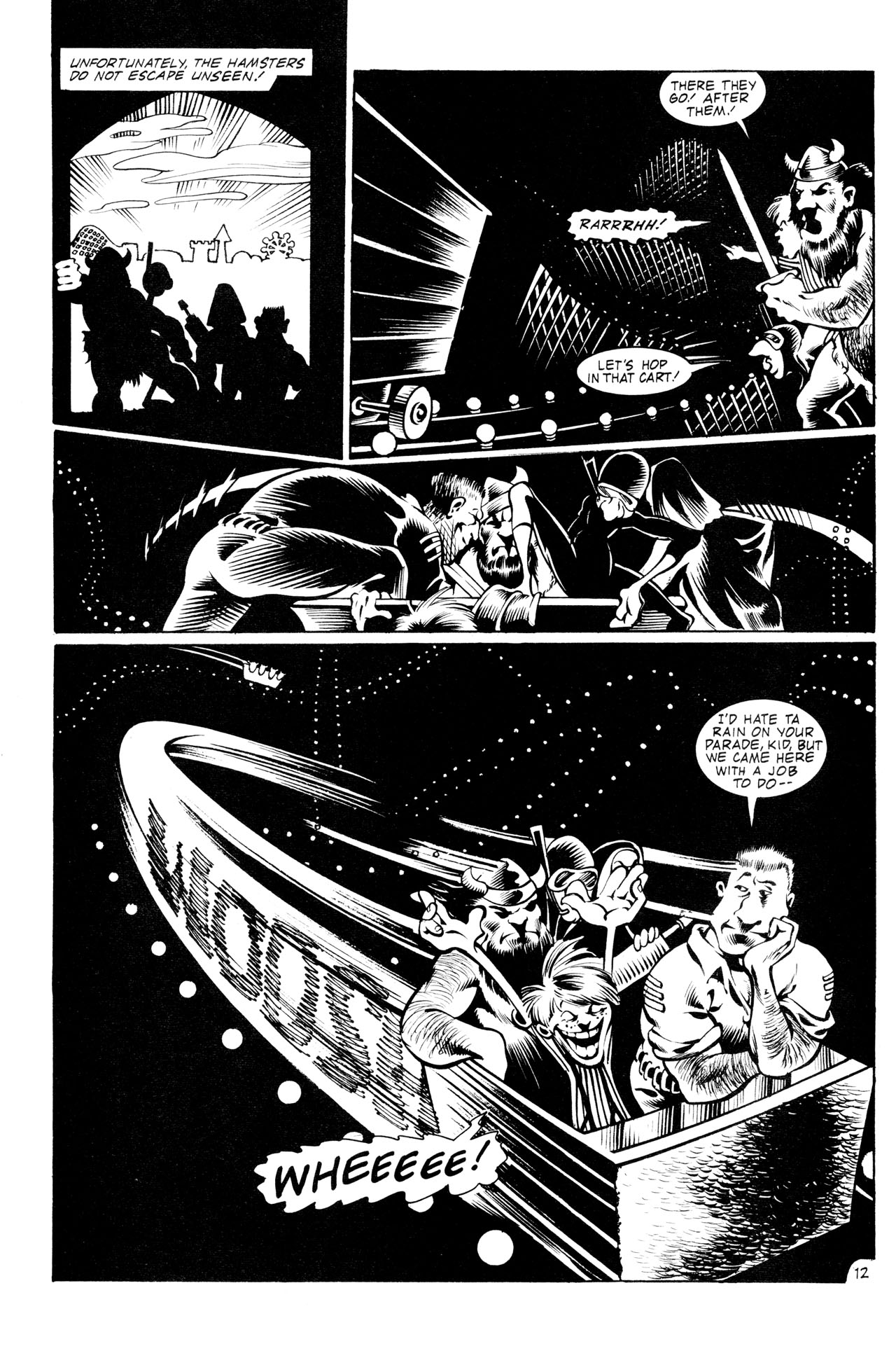 Read online Adolescent Radioactive Black Belt Hamsters comic -  Issue #6 - 14