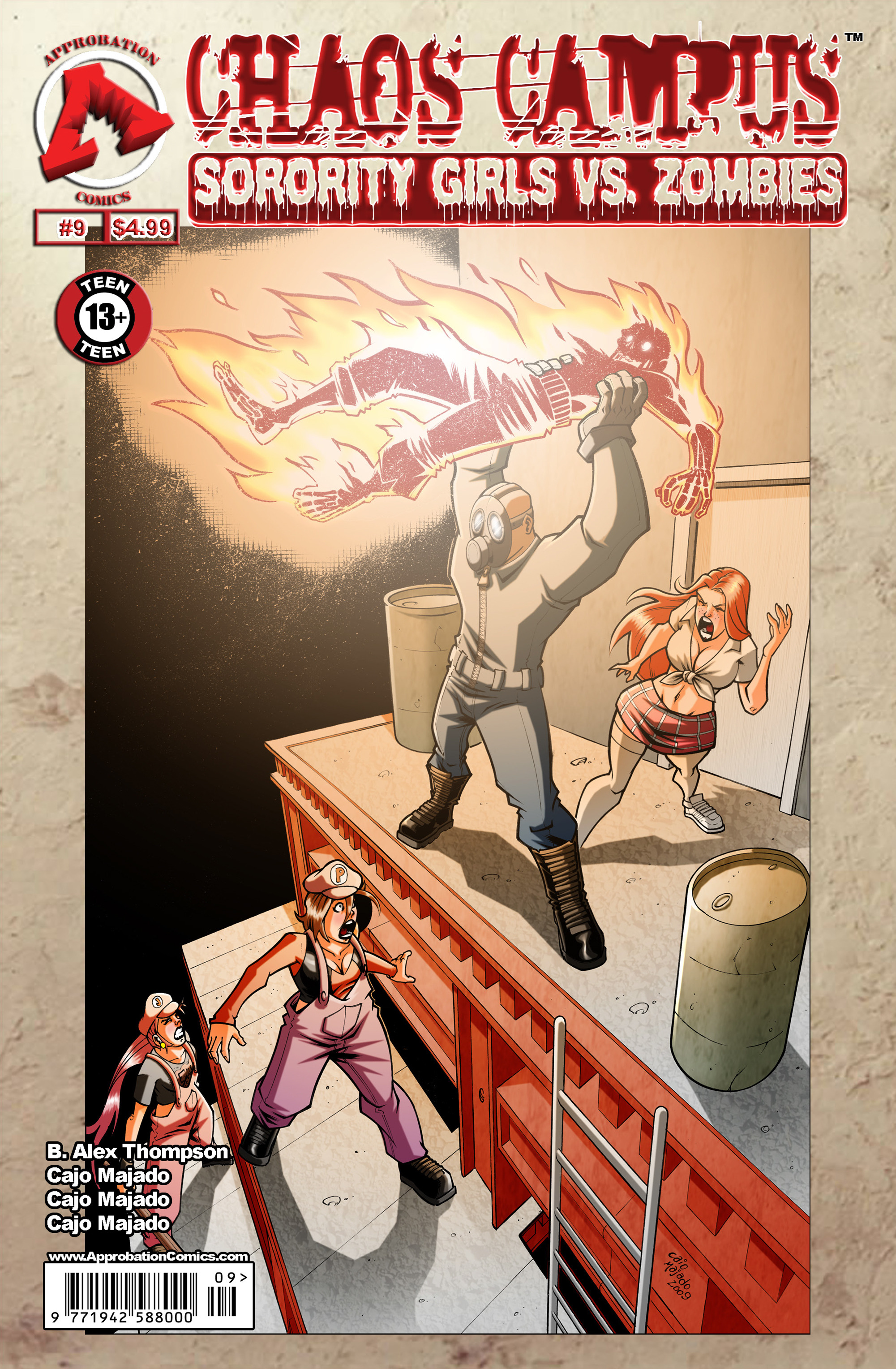 Read online Chaos Campus: Sorority Girls Vs. Zombies comic -  Issue #9 - 1