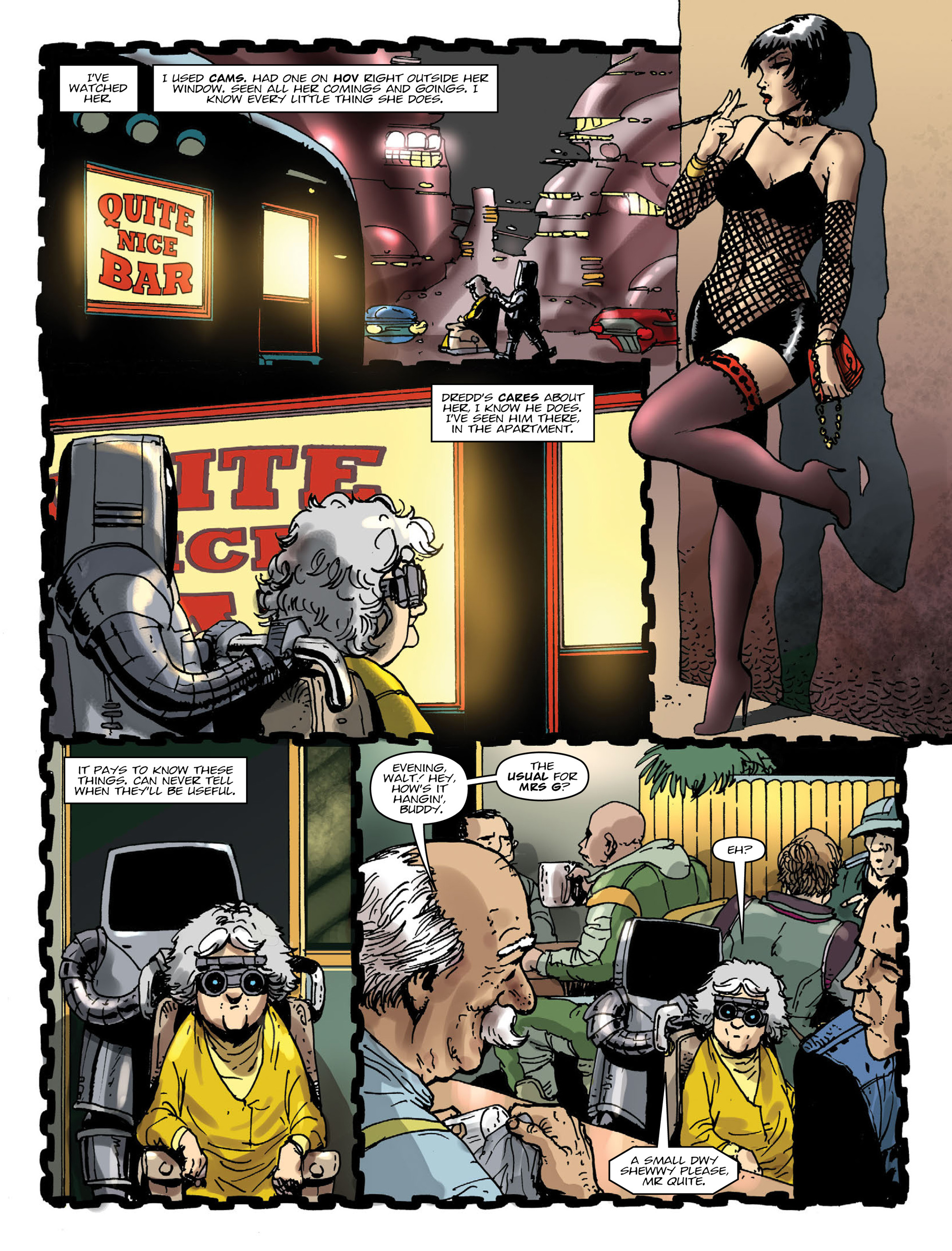 Read online 2000 AD comic -  Issue #1996 - 4