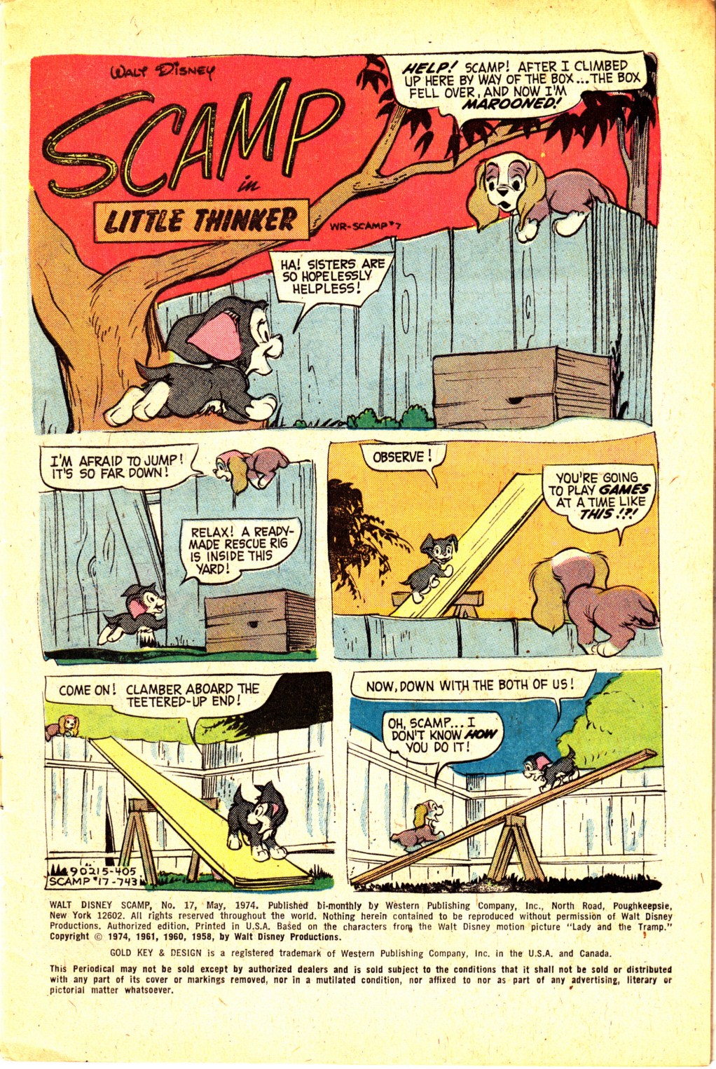 Read online Scamp (1967) comic -  Issue #17 - 3