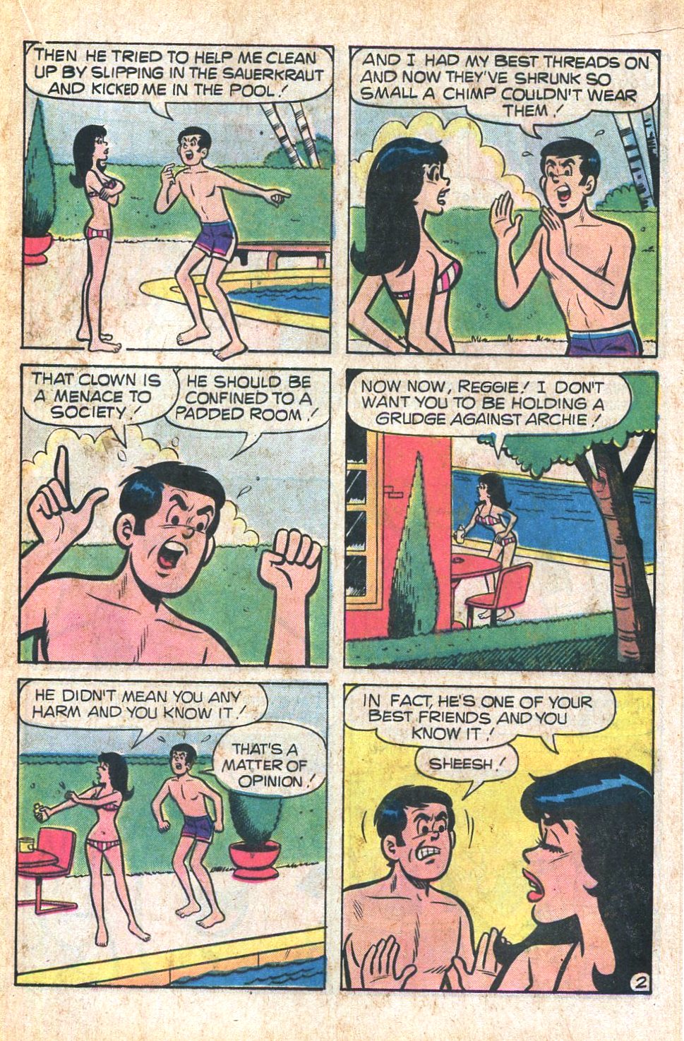 Read online Reggie and Me (1966) comic -  Issue #109 - 21
