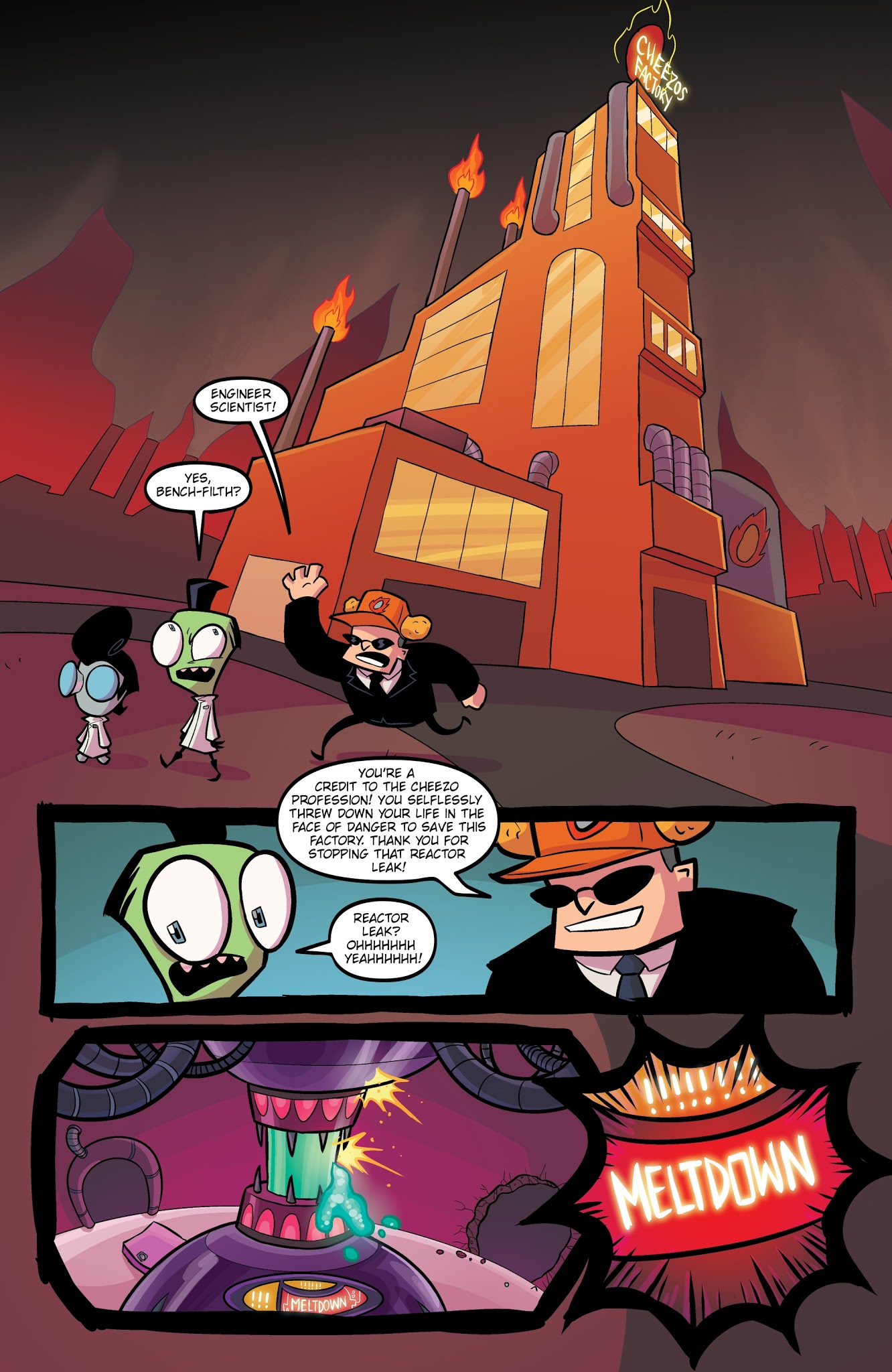 Read online Invader Zim comic -  Issue #22 - 21