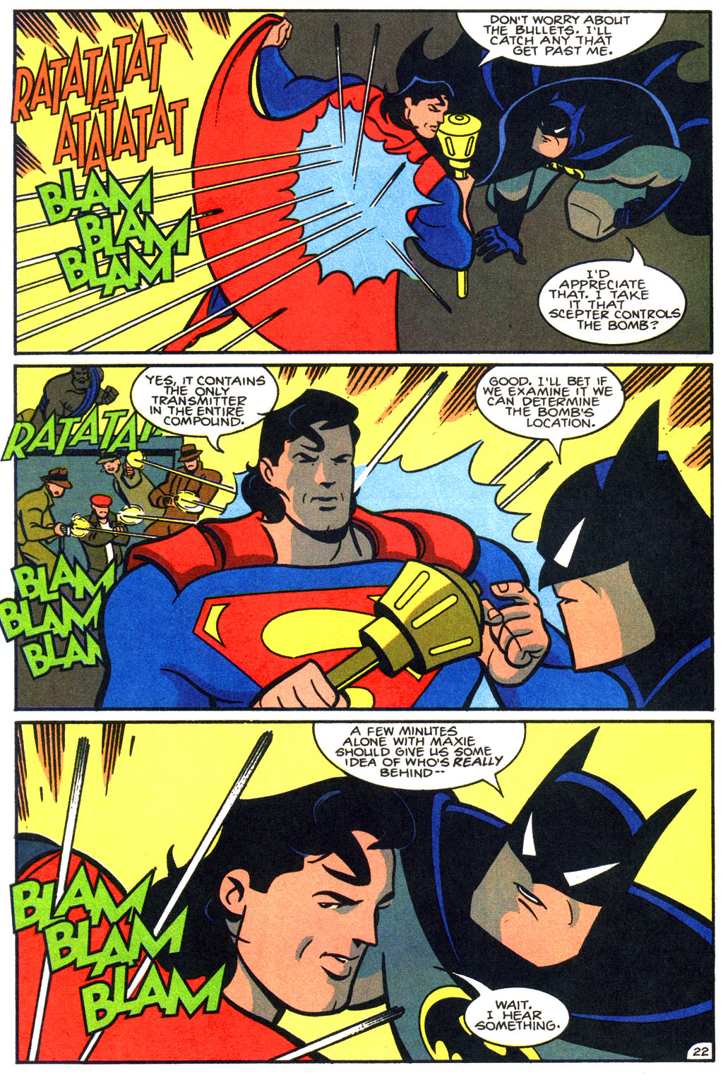 Read online The Batman Adventures comic -  Issue #25 - 23