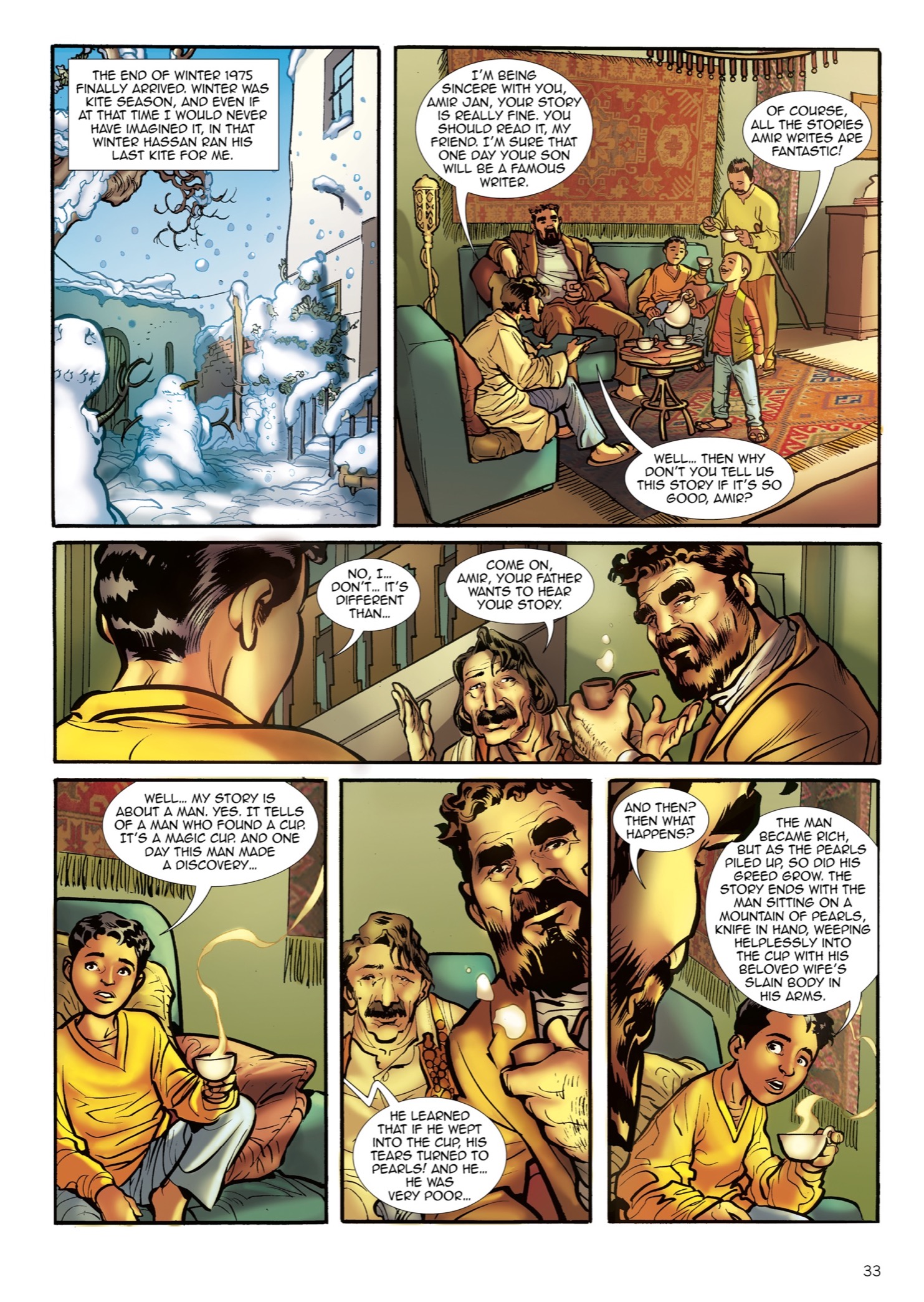 Read online The Kite Runner comic -  Issue # TPB - 34