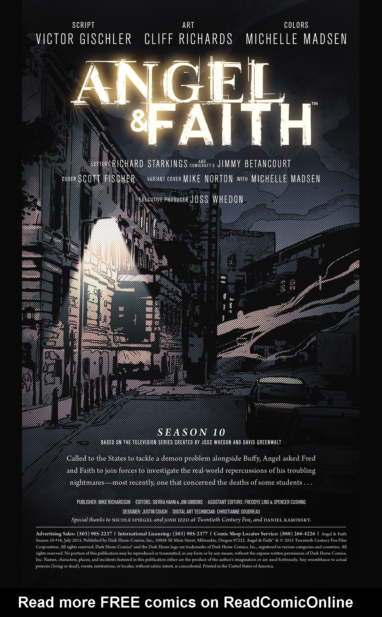Read online Angel & Faith Season 10 comic -  Issue #16 - 2