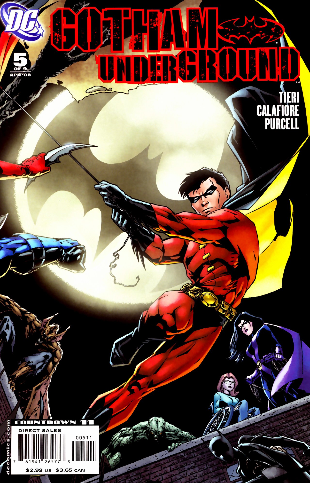 Read online Gotham Underground comic -  Issue #5 - 1