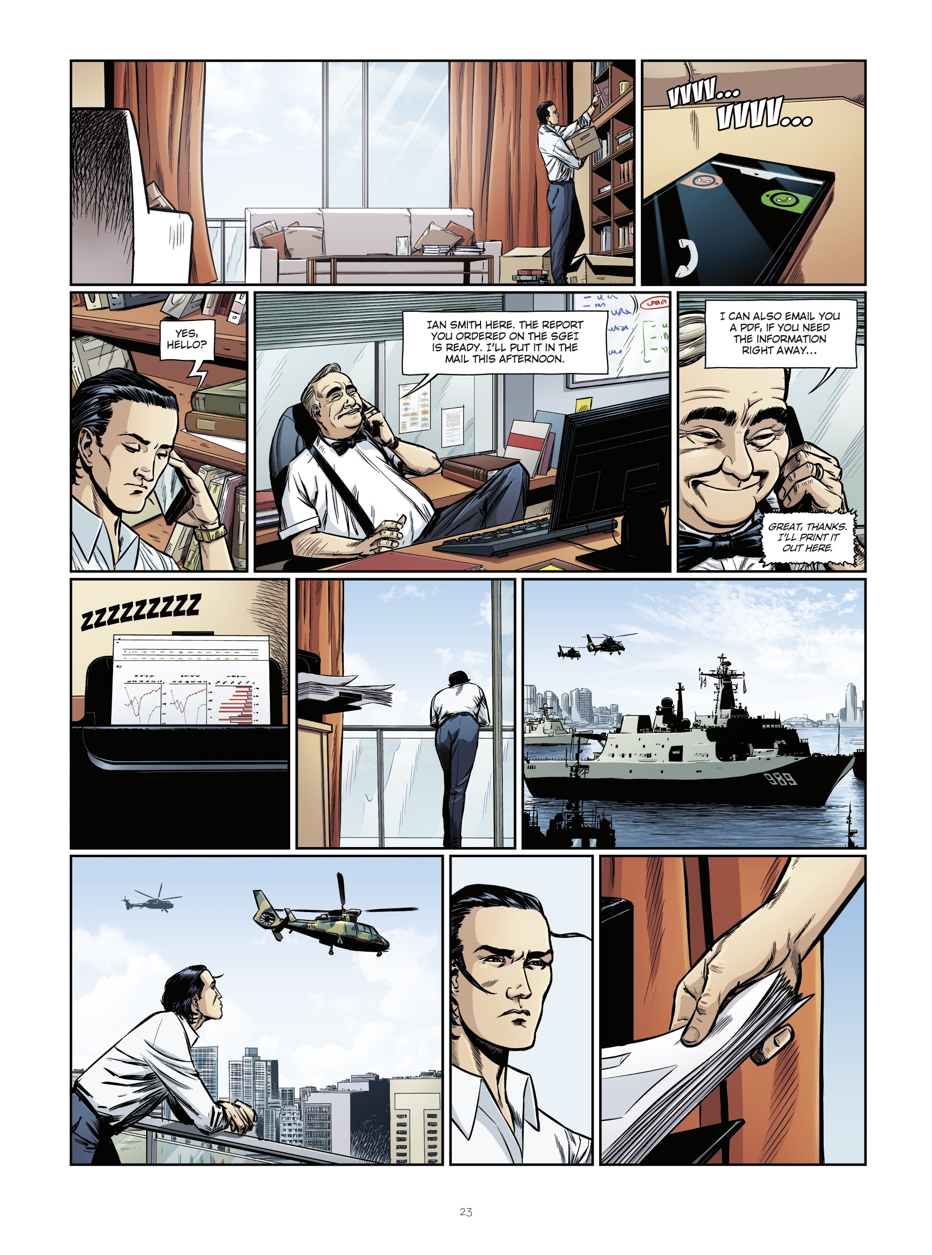 Read online Hedge Fund comic -  Issue #6 - 22